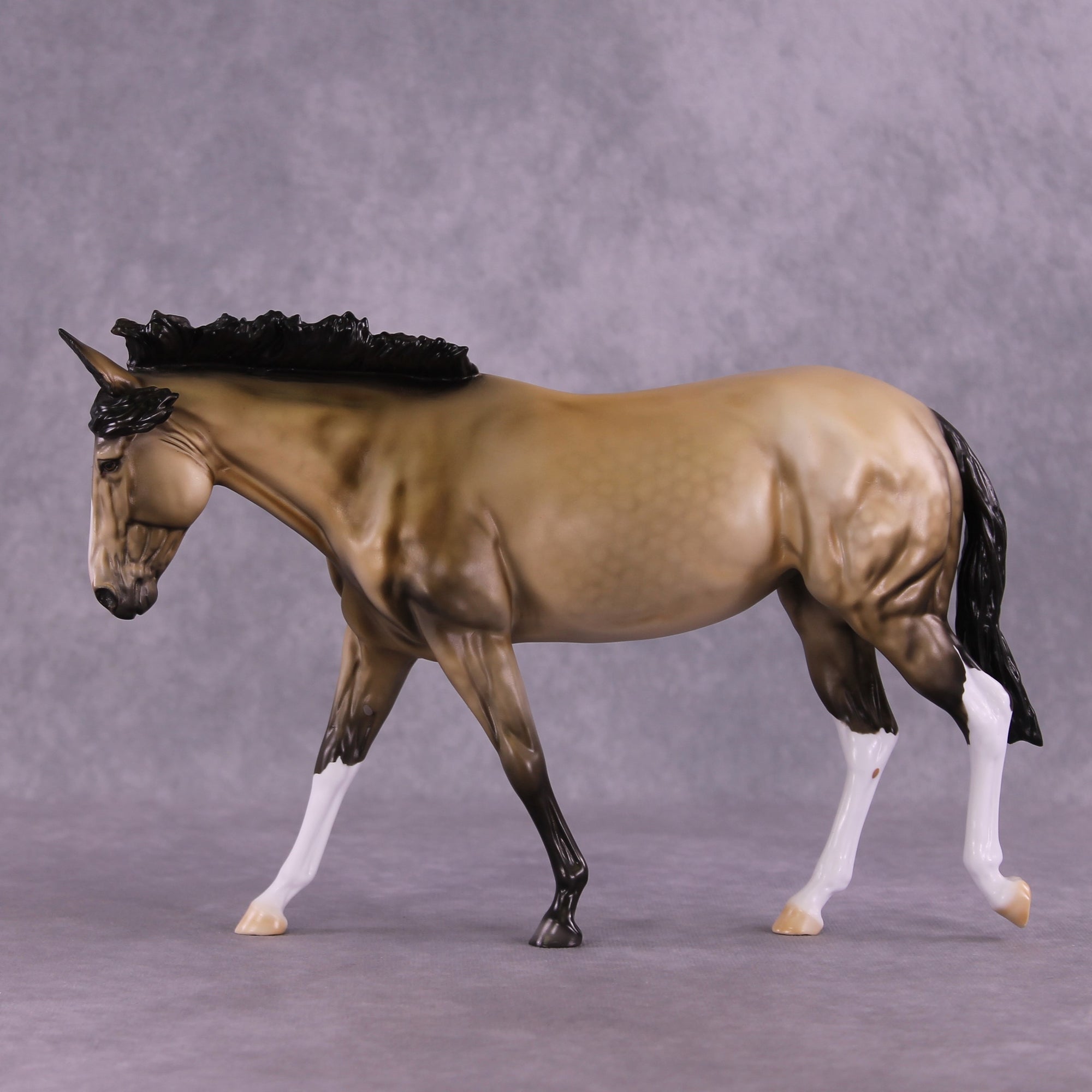 "Skipper" OOAK FCM Large Mule by Dawn Quick EQ25 Auction 07/15/25