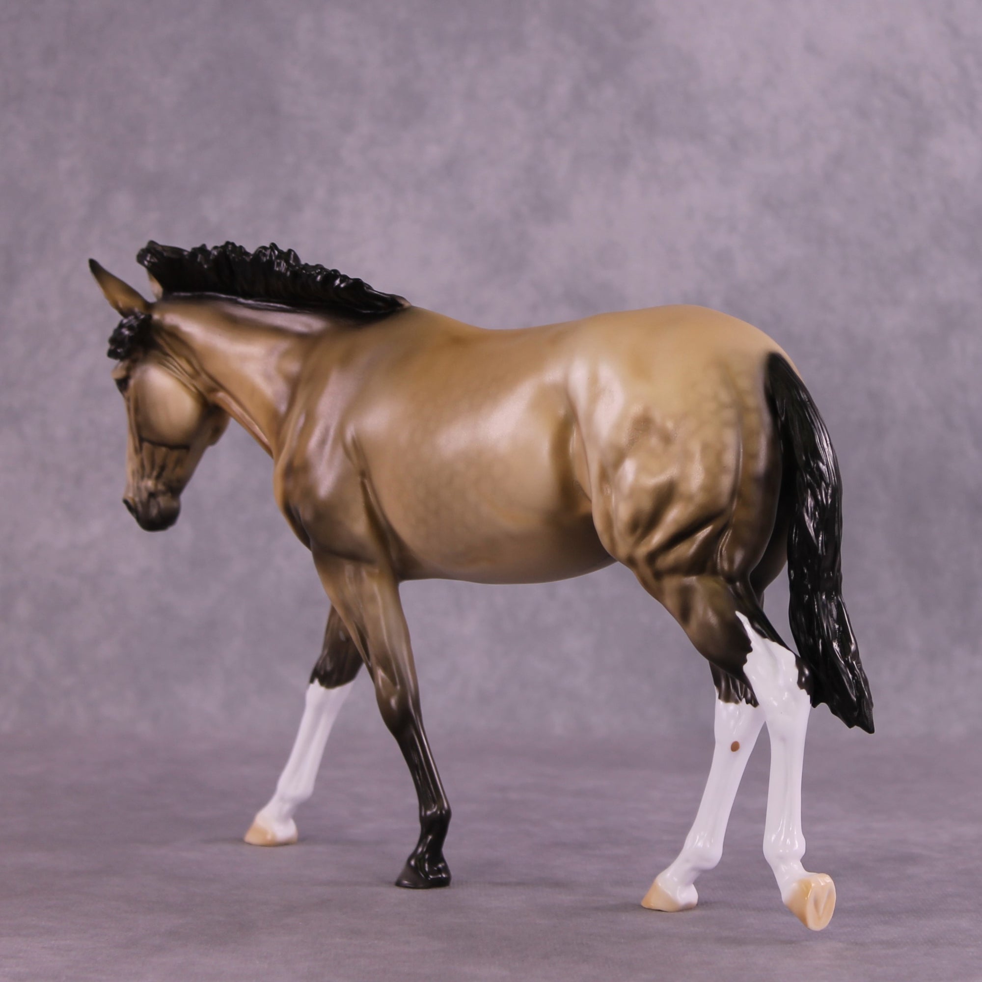 "Skipper" OOAK FCM Large Mule by Dawn Quick EQ25 Auction 07/15/25