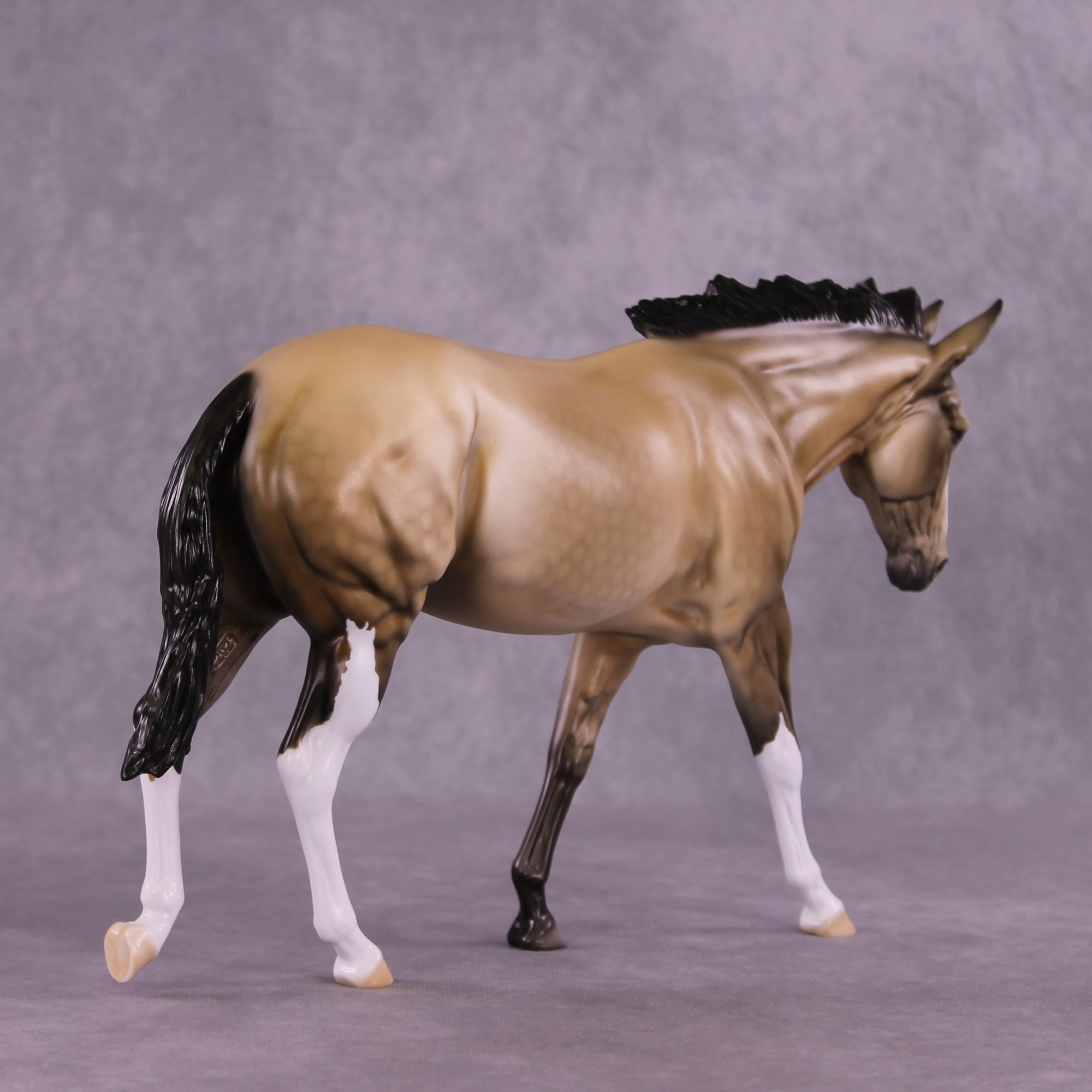 "Skipper" OOAK FCM Large Mule by Dawn Quick EQ25 Auction 07/15/25