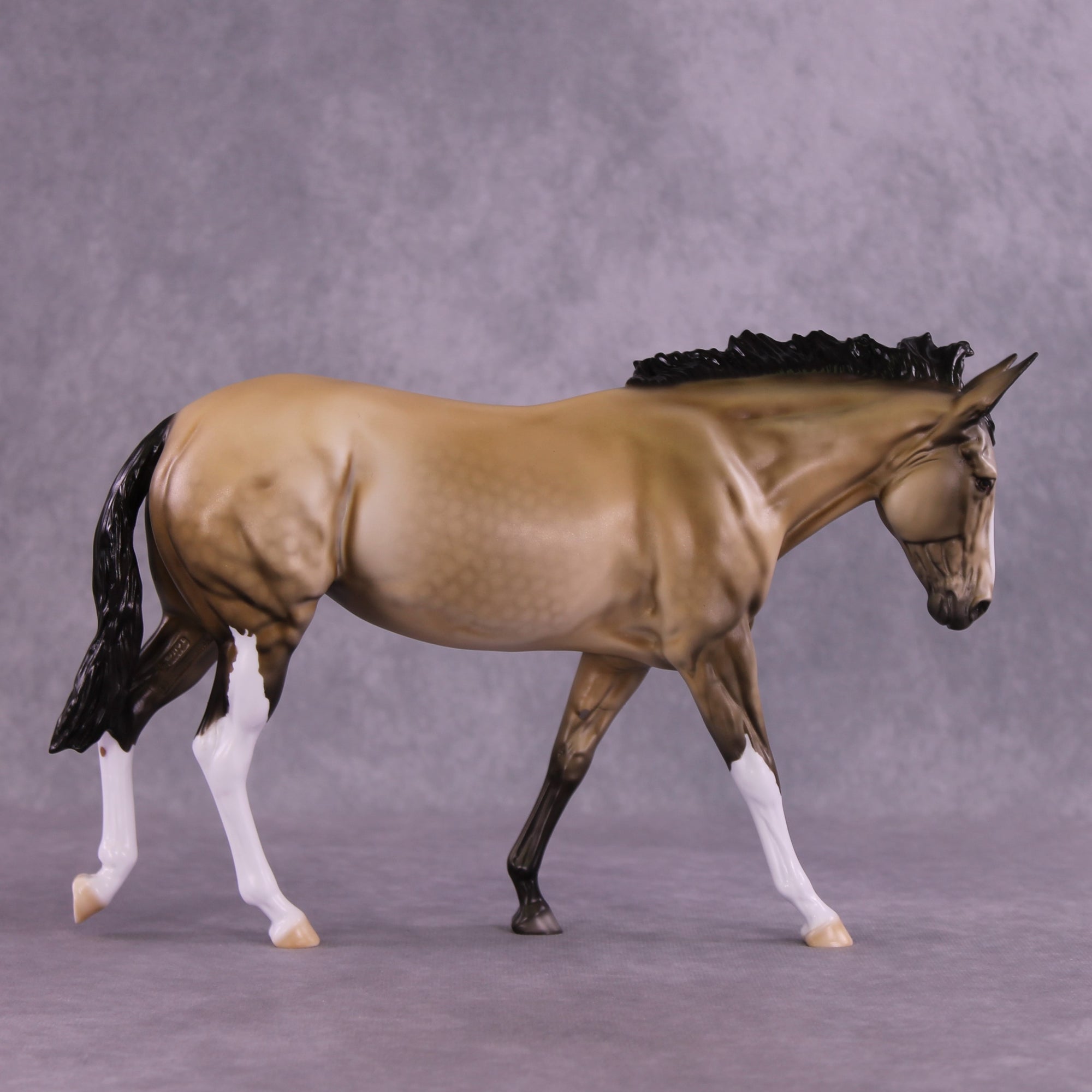 "Skipper" OOAK FCM Large Mule by Dawn Quick EQ25 Auction 07/15/25