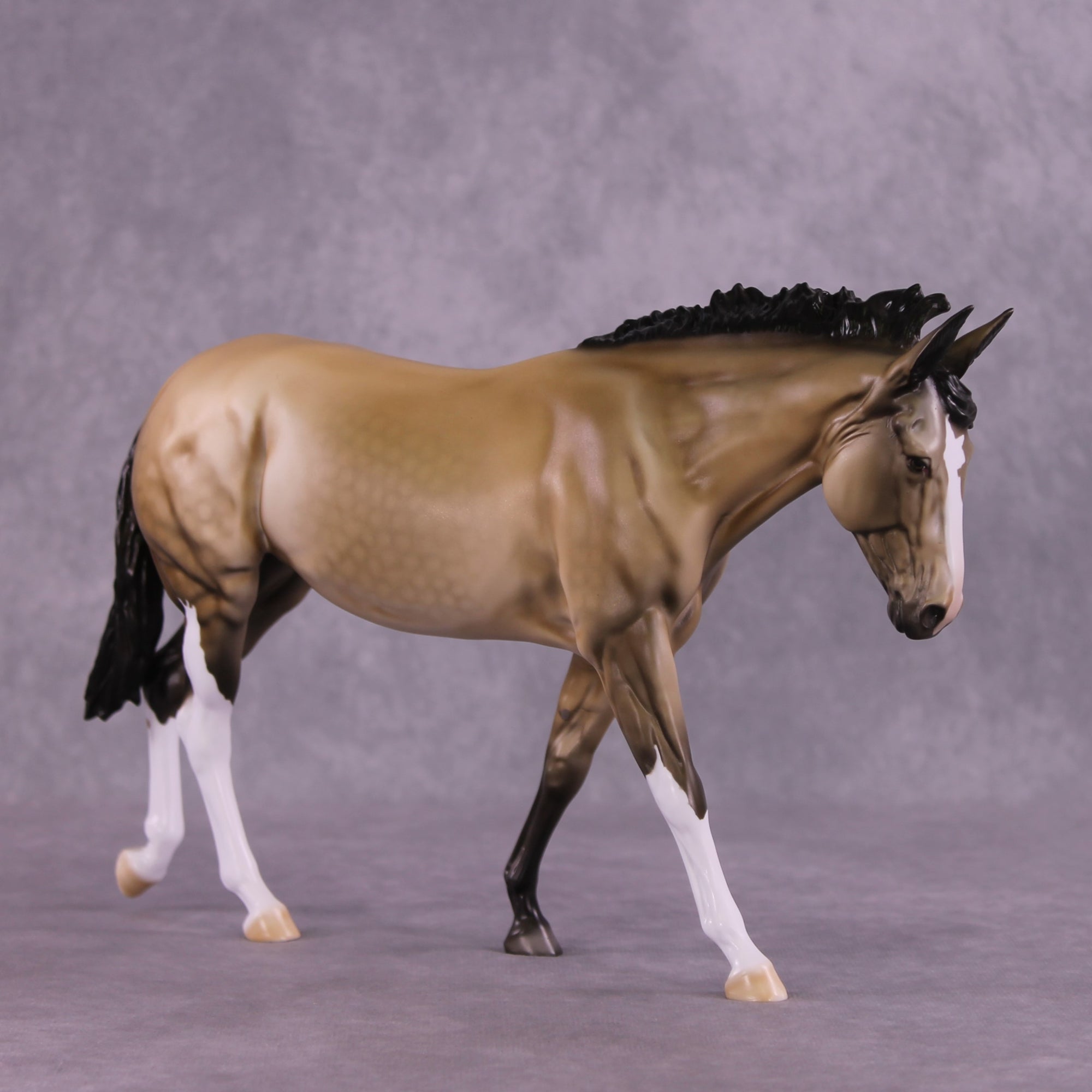 "Skipper" OOAK FCM Large Mule by Dawn Quick EQ25 Auction 07/15/25