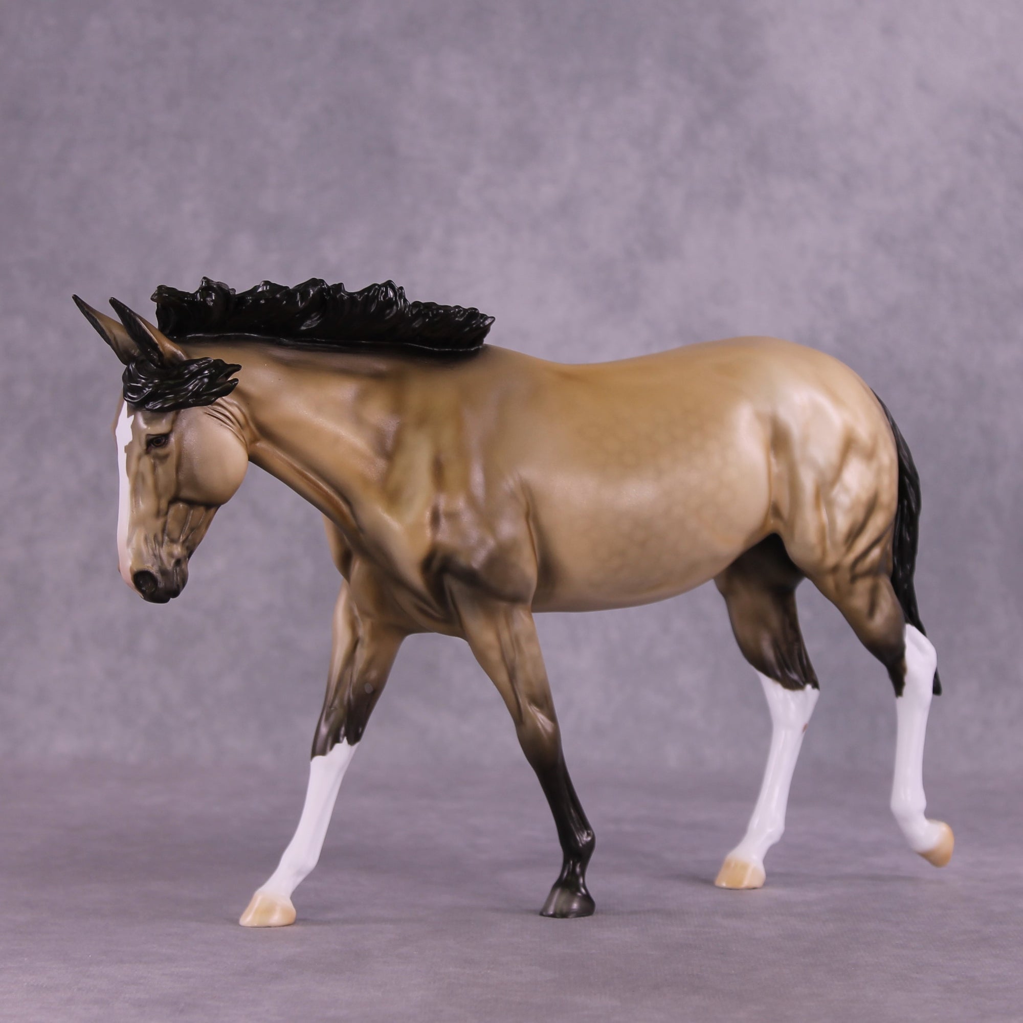 "Skipper" OOAK FCM Large Mule by Dawn Quick EQ25 Auction 07/15/25