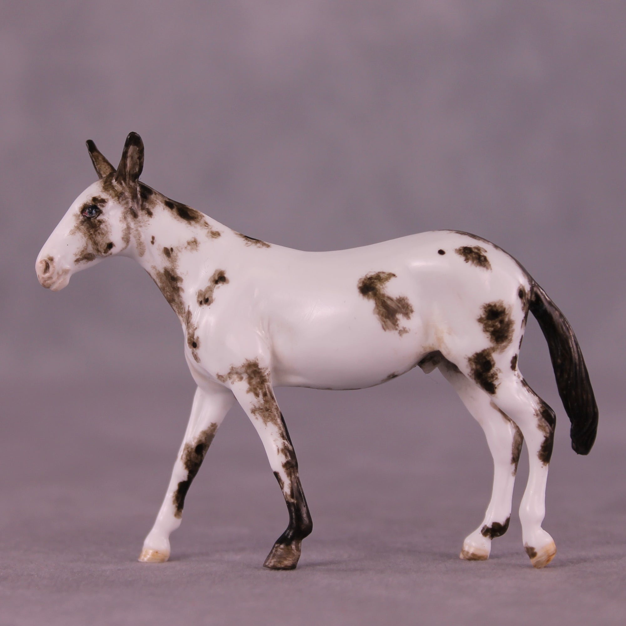 Jack Frost OOAK FCM Chip Mule by Andrea Thomason MM25