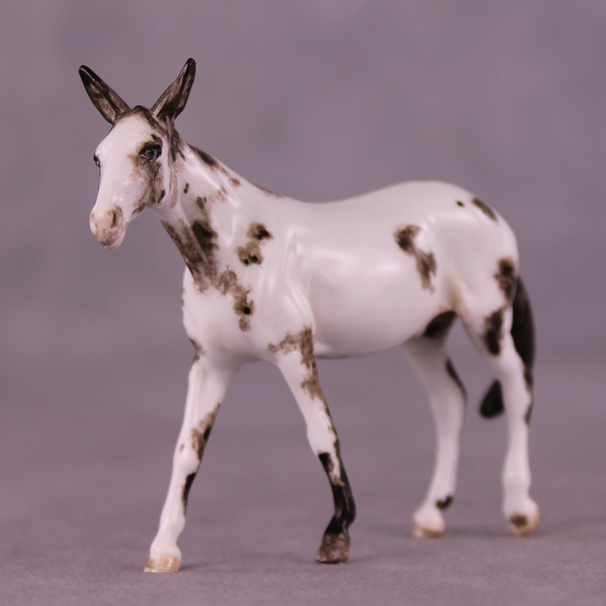 Jack Frost OOAK FCM Chip Mule by Andrea Thomason MM25
