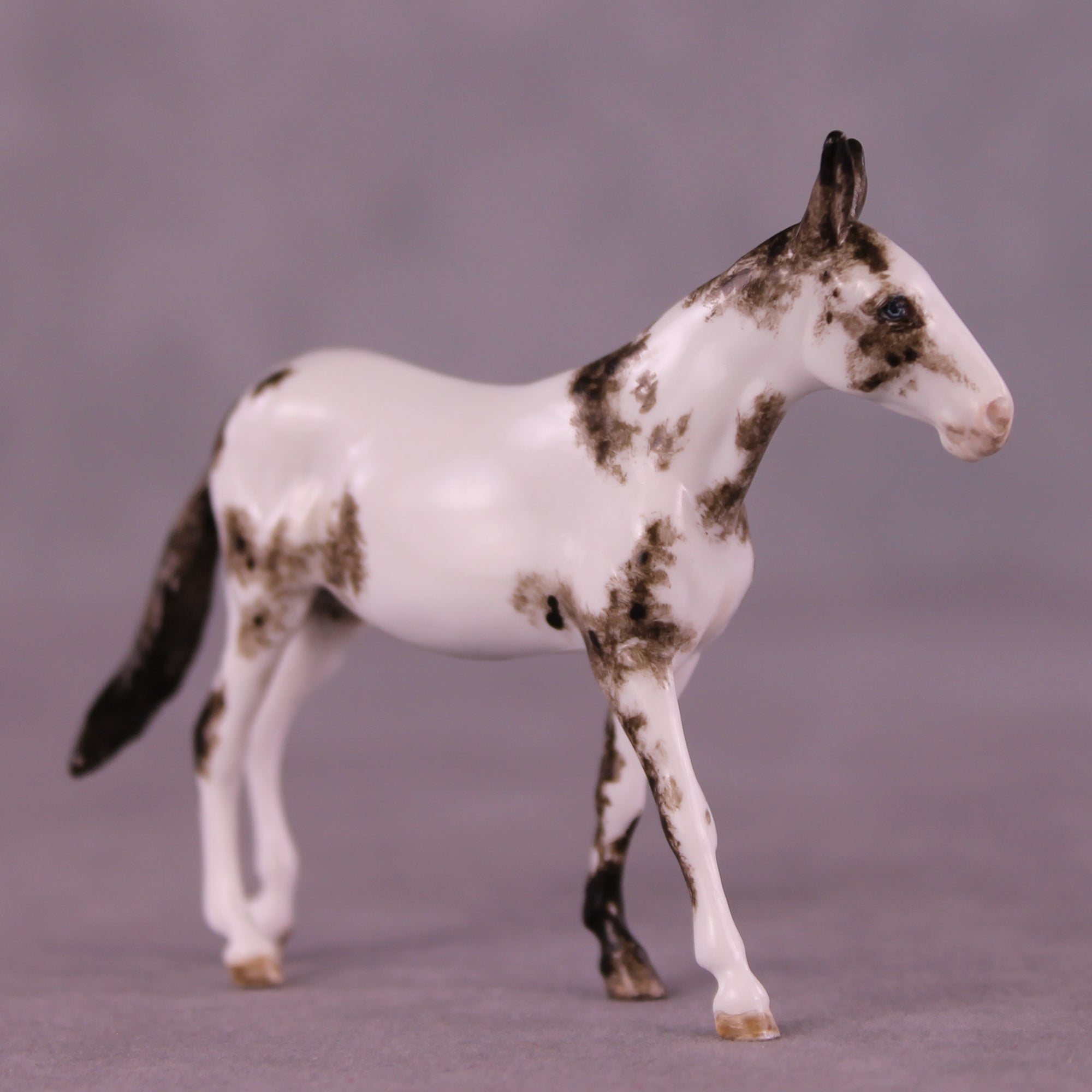 Jack Frost OOAK FCM Chip Mule by Andrea Thomason MM25