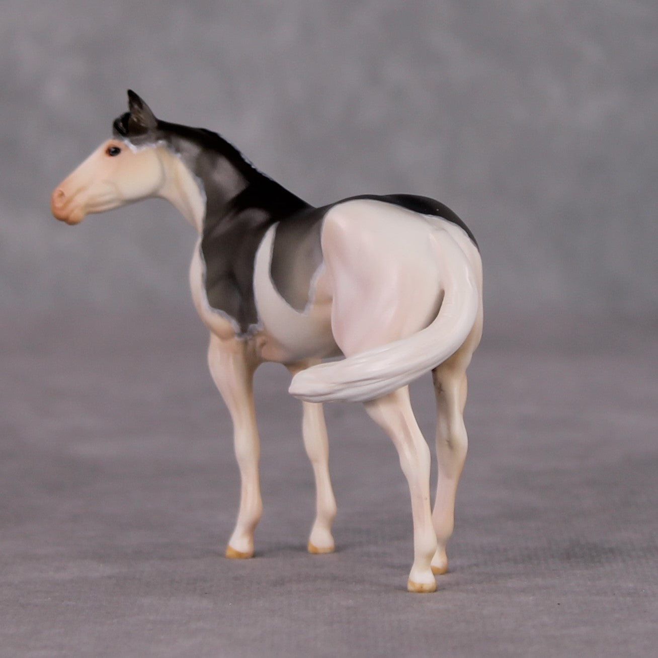 Lavender Spritz OOAK Grulla Custom Stock Chip By Amanda Brock MHP Auction 12/3/24