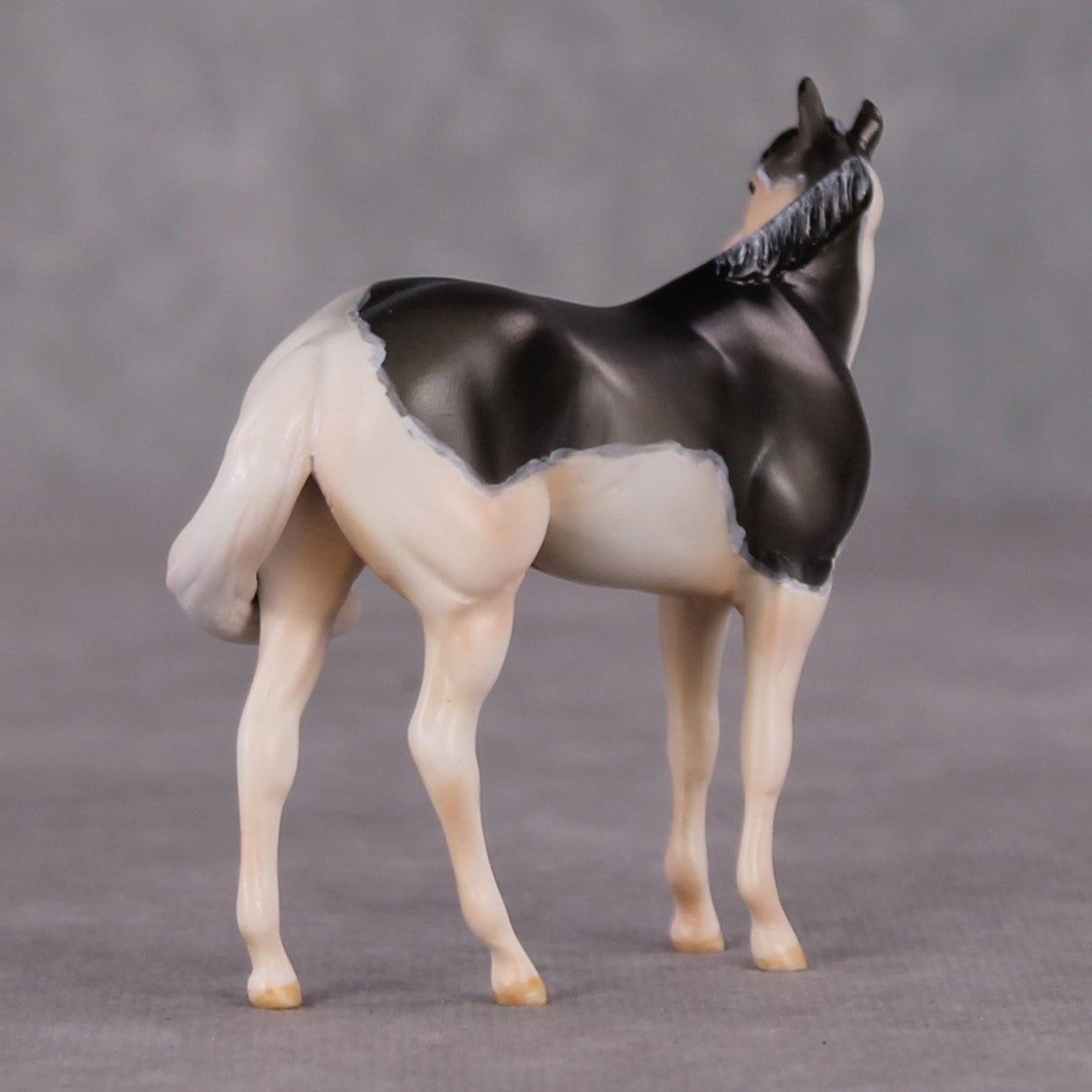 Lavender Spritz OOAK Grulla Custom Stock Chip By Amanda Brock MHP Auction 12/3/24