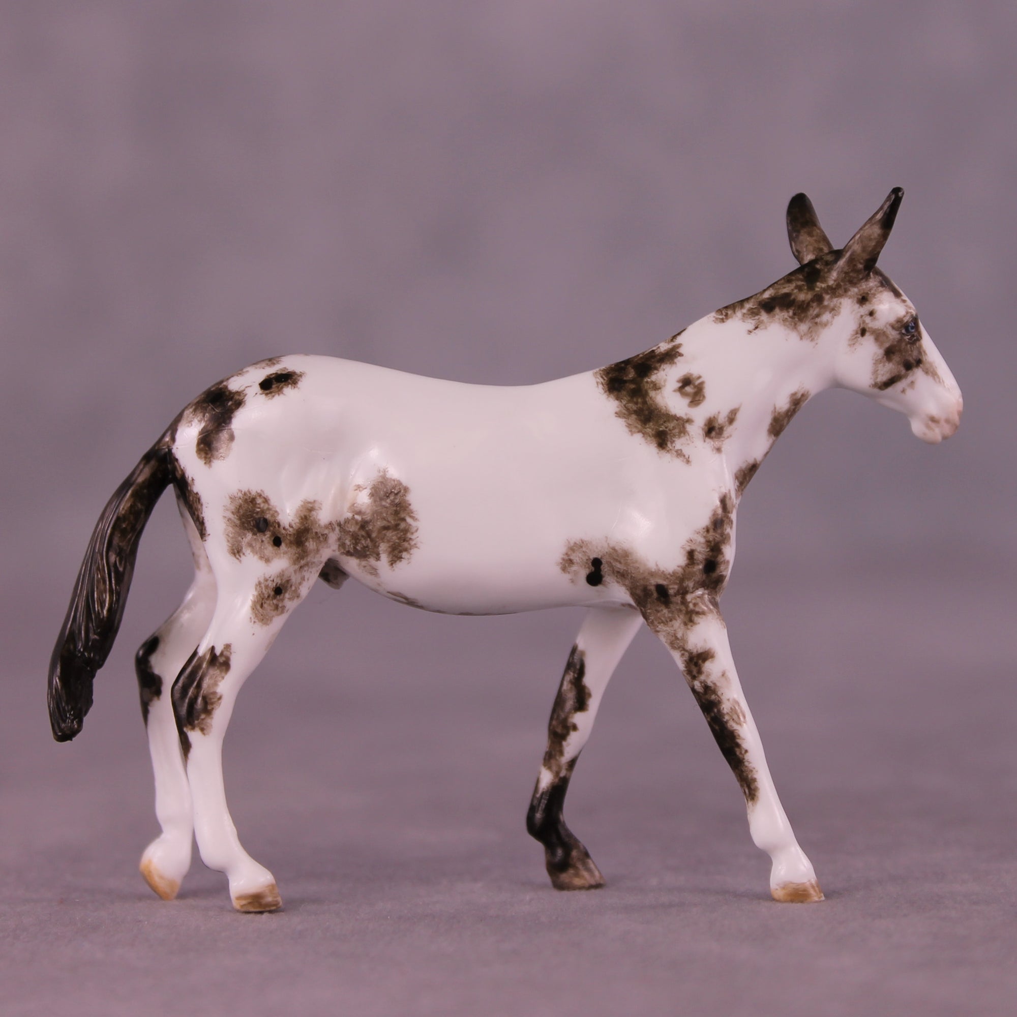 Jack Frost OOAK FCM Chip Mule by Andrea Thomason MM25