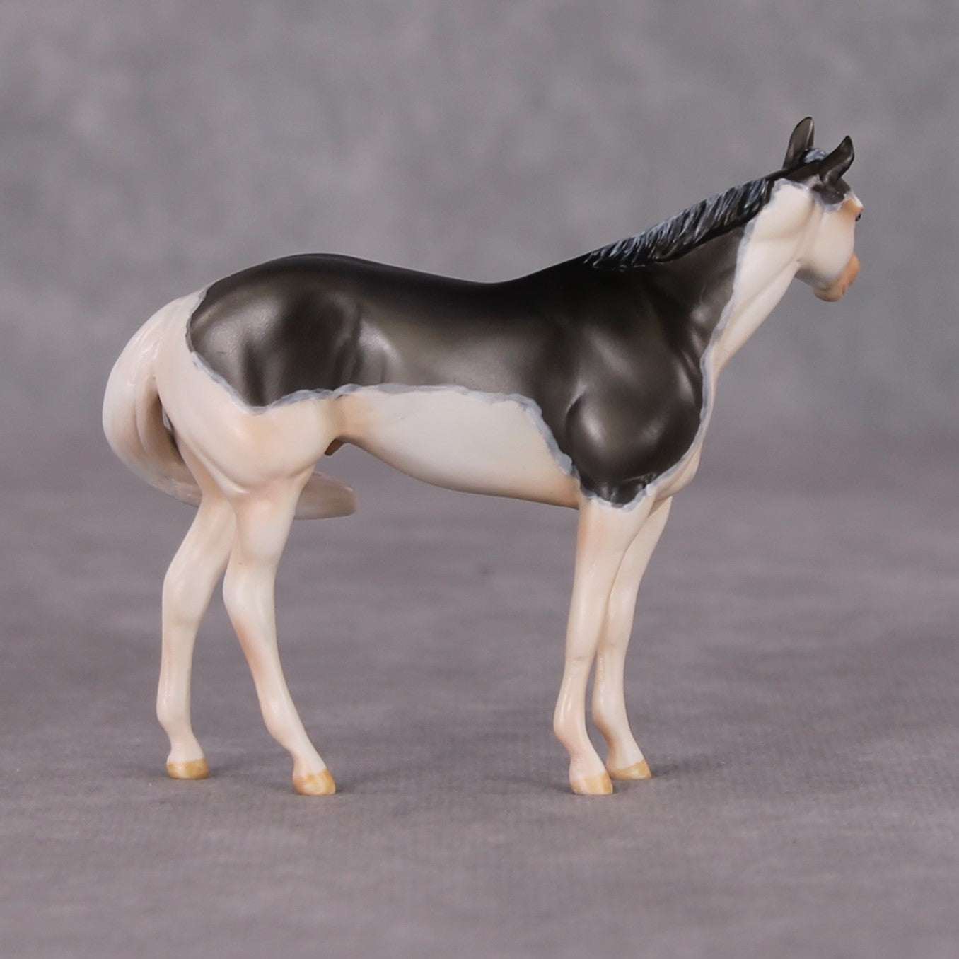 Lavender Spritz OOAK Grulla Custom Stock Chip By Amanda Brock MHP Auction 12/3/24