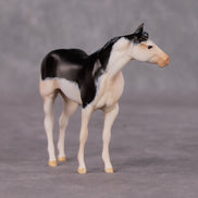 Lavender Spritz OOAK Grulla Custom Stock Chip By Amanda Brock MHP Auction 12/3/24