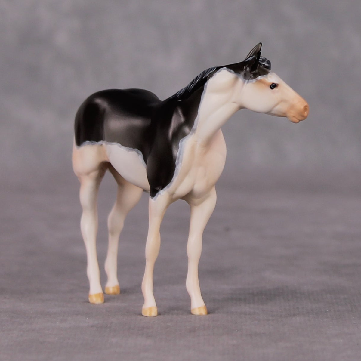 Lavender Spritz OOAK Grulla Custom Stock Chip By Amanda Brock MHP Auction 12/3/24