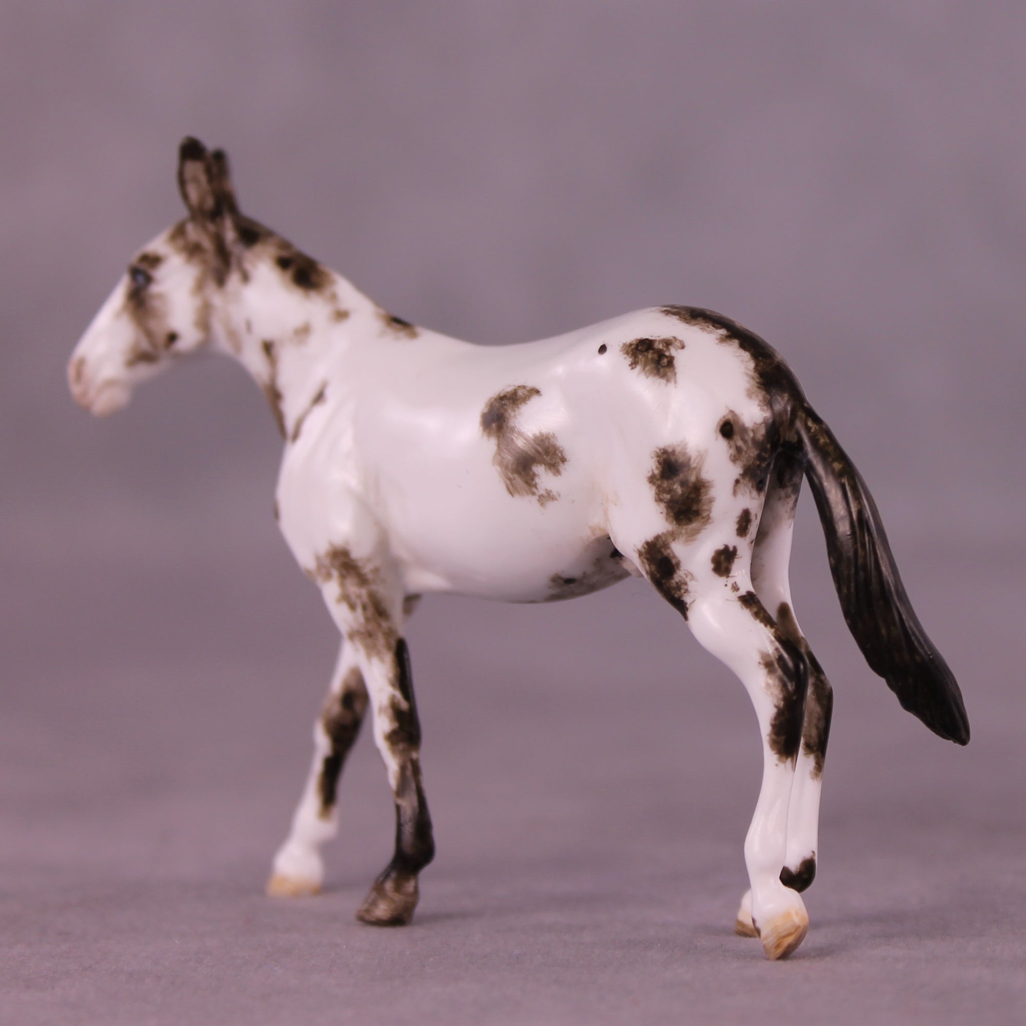 Jack Frost OOAK FCM Chip Mule by Andrea Thomason MM25