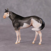 Lavender Rein OOAK Grulla Custom Stock Chip By Amanda Brock MHP Auction 12/3/24
