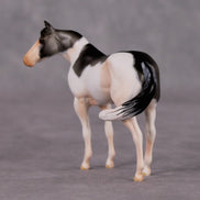 Lavender Haze OOAK Grulla Custom Stock Chip By Amanda Brock MHP Auction 12/3/24