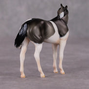 Lavender Haze OOAK Grulla Custom Stock Chip By Amanda Brock MHP Auction 12/3/24