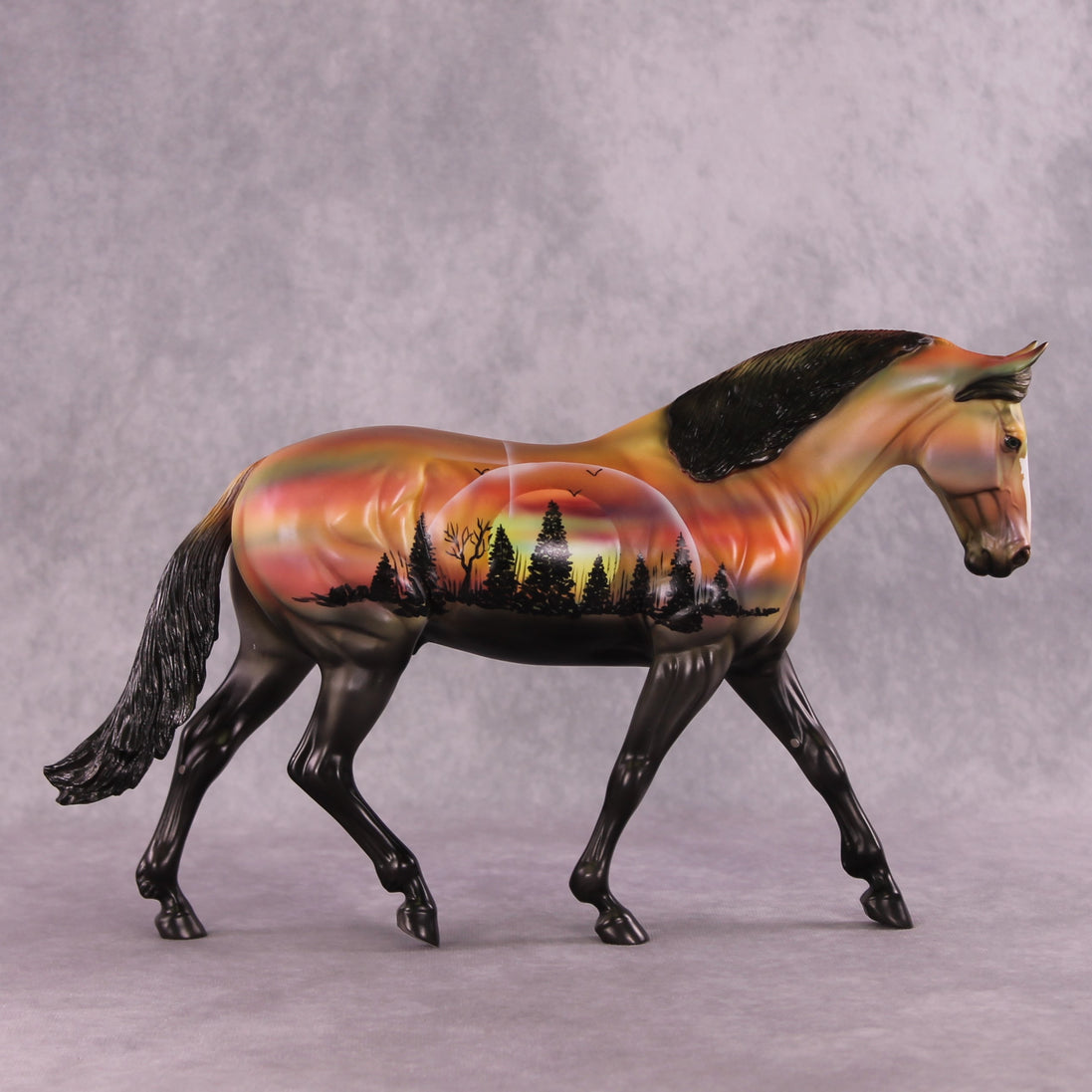 "Mellifluous" OOAK FCM Irish Draught by Dawn Quick SHCF25