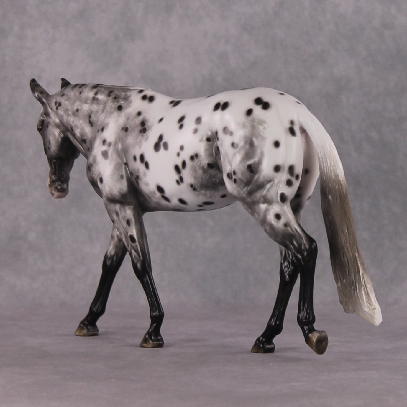 "Delta Blues" OOAK FCM Large Mule By Sheryl Leisure Best Offer 3/18/2025