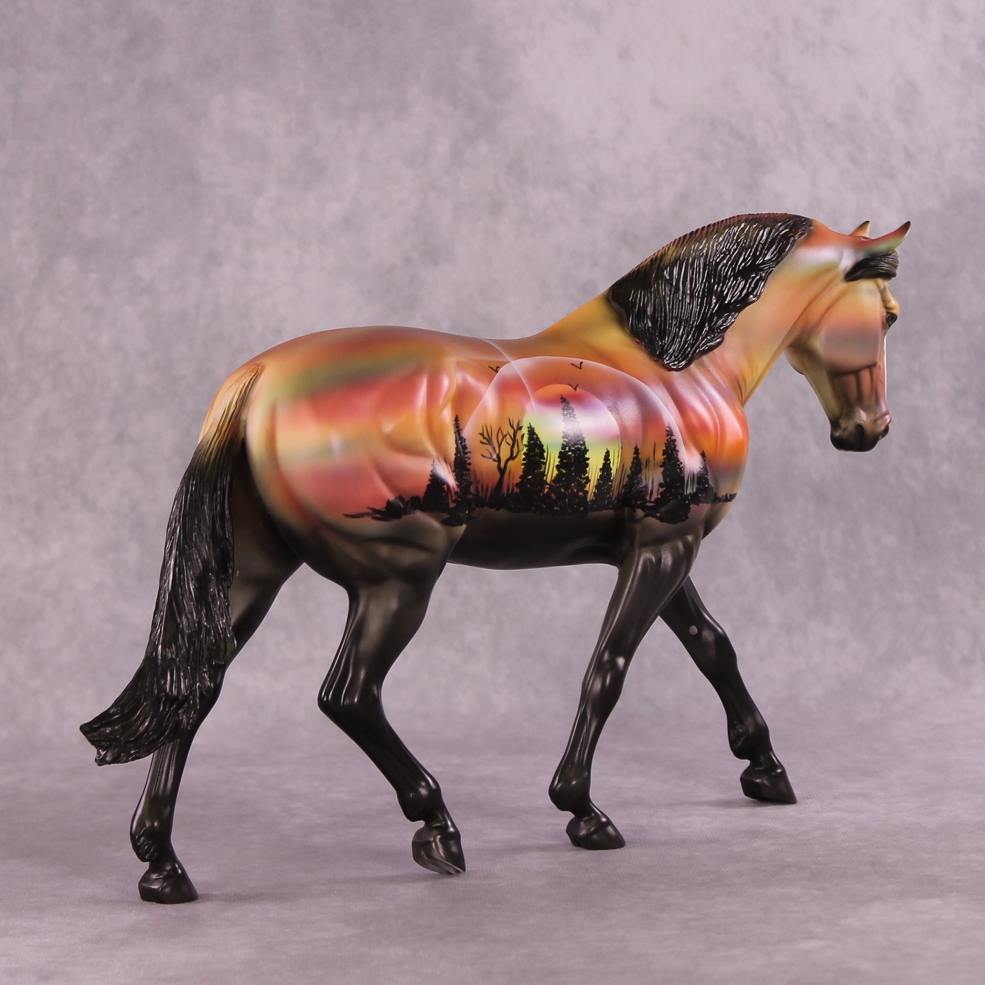 "Mellifluous" OOAK FCM Irish Draught by Dawn Quick SHCF25