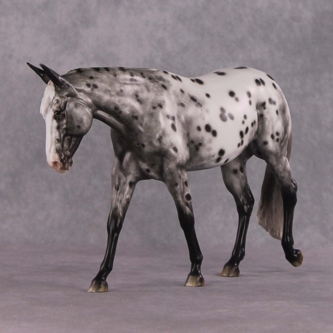 "Delta Blues" OOAK FCM Large Mule By Sheryl Leisure Best Offer 3/18/2025