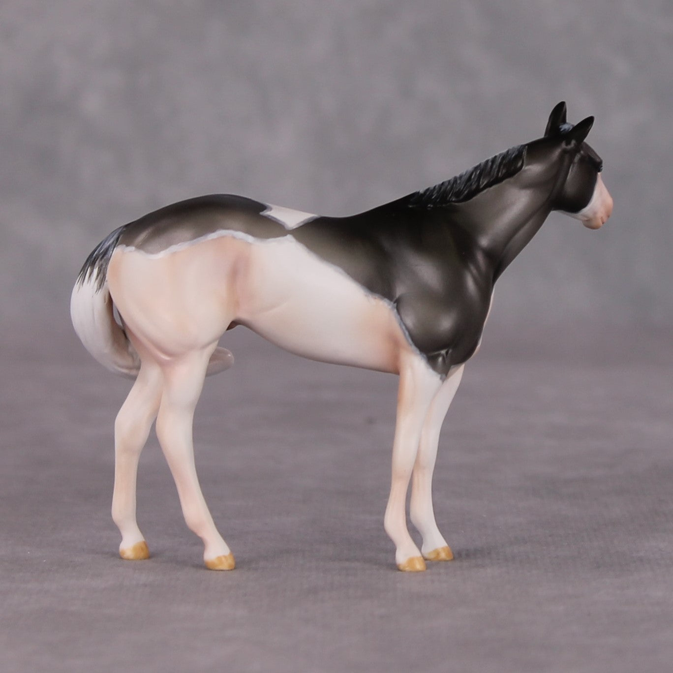 Lavender Mist OOAK Grulla Custom Stock Chip By Amanda Brock MHP Auction 12/3/24