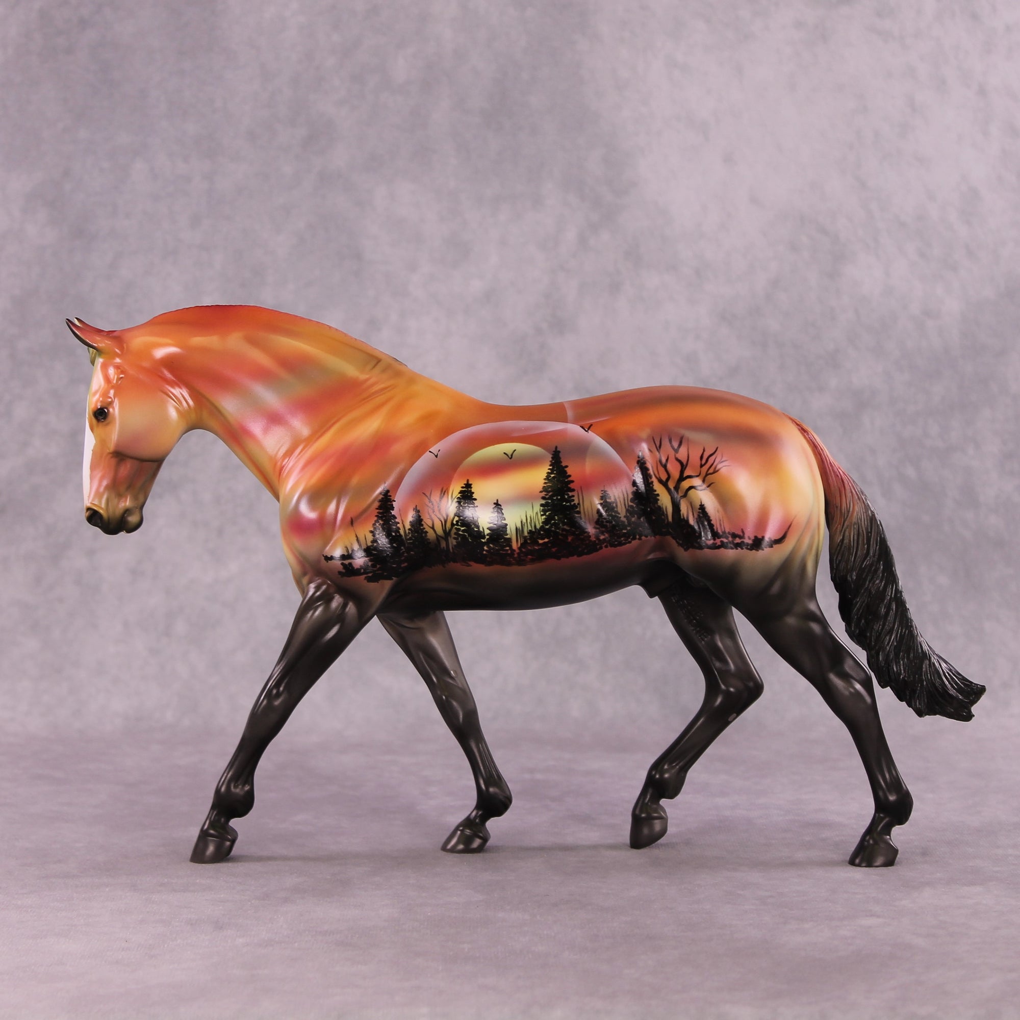 "Mellifluous" OOAK FCM Irish Draught by Dawn Quick SHCF25