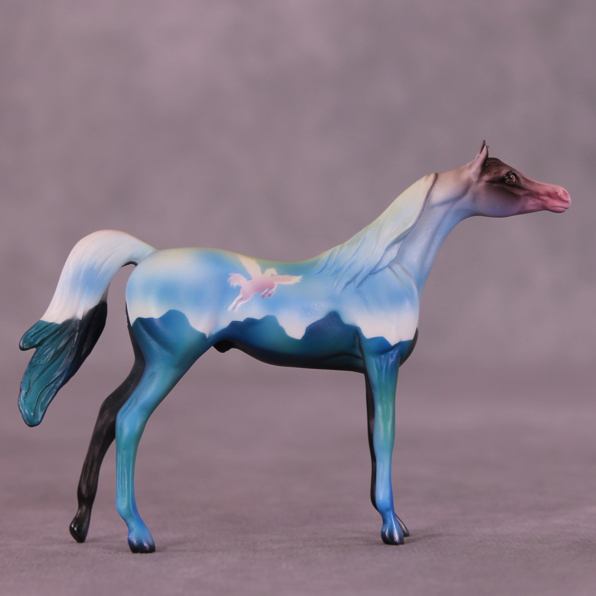 Dawn of Pegasus OOAK Chip Arabian by Kike (Enrique) Duarte CL25