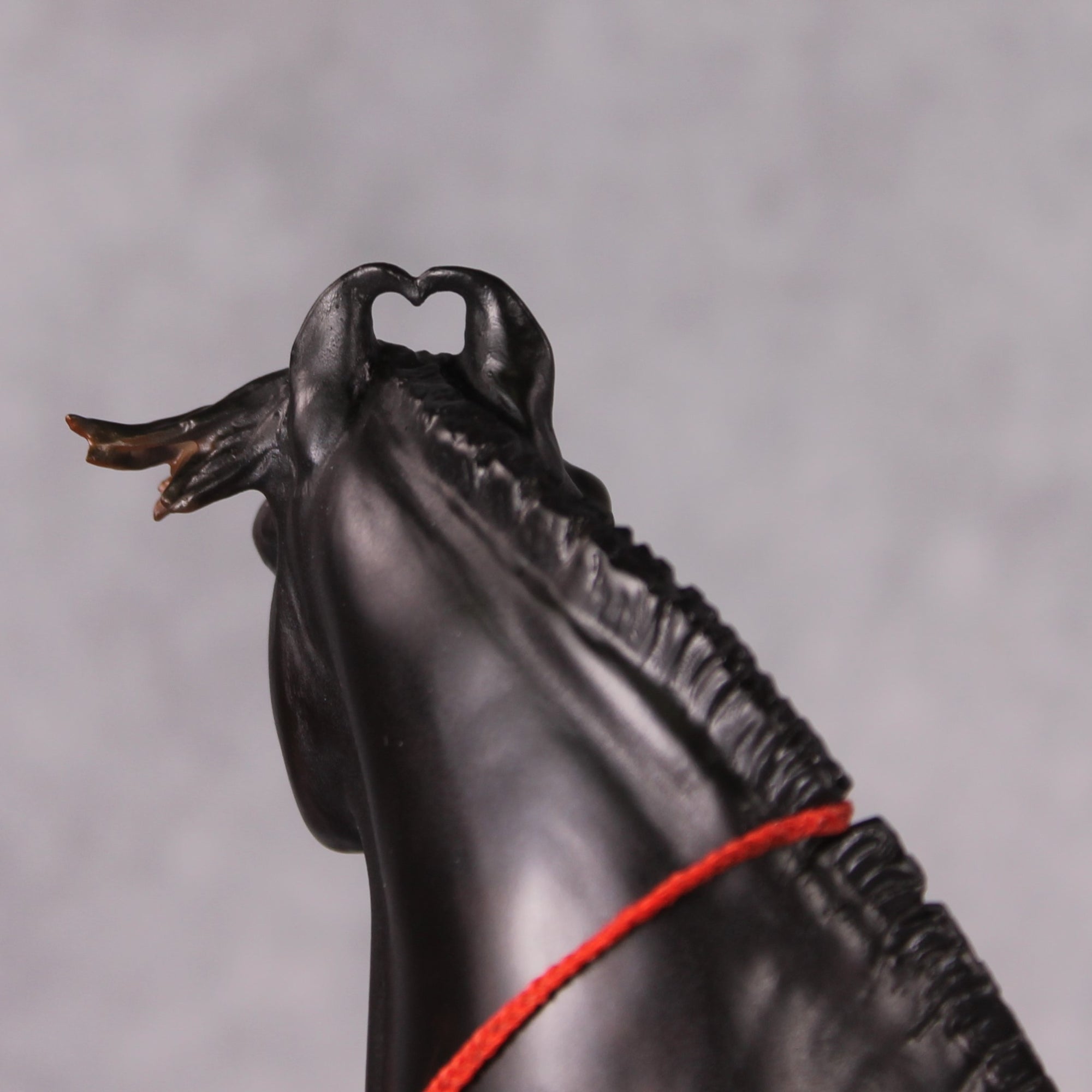 Eshan OOAK Dappled Black Extreme Custom Marwari Arabian By Kylee Parks Model Horse Place 12/3/24