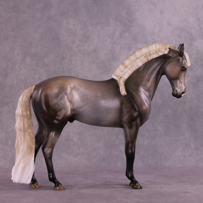 "Horton" OOAK FCM Andalusian by Julie Keim EQ25