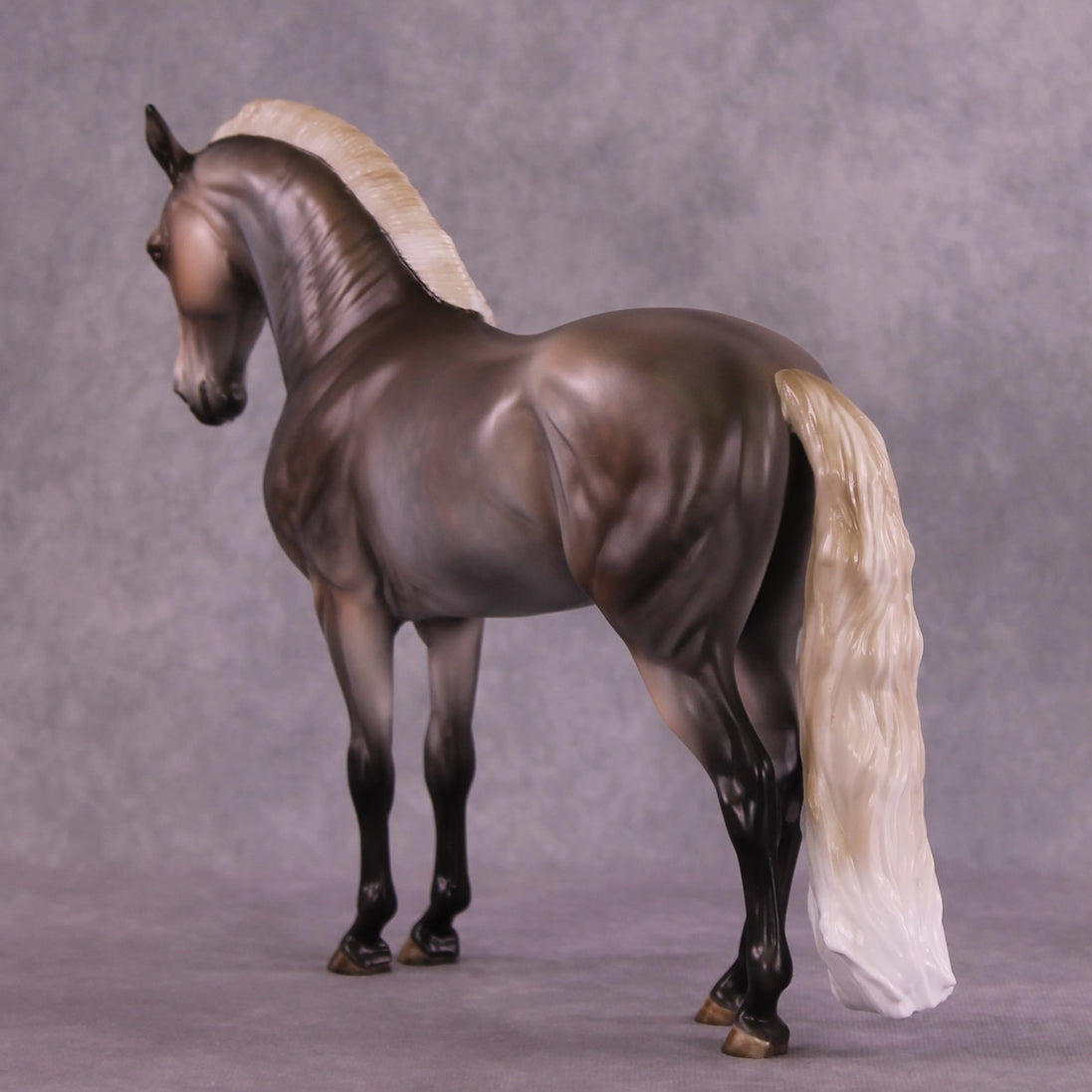 "Horton" OOAK FCM Andalusian by Julie Keim EQ25
