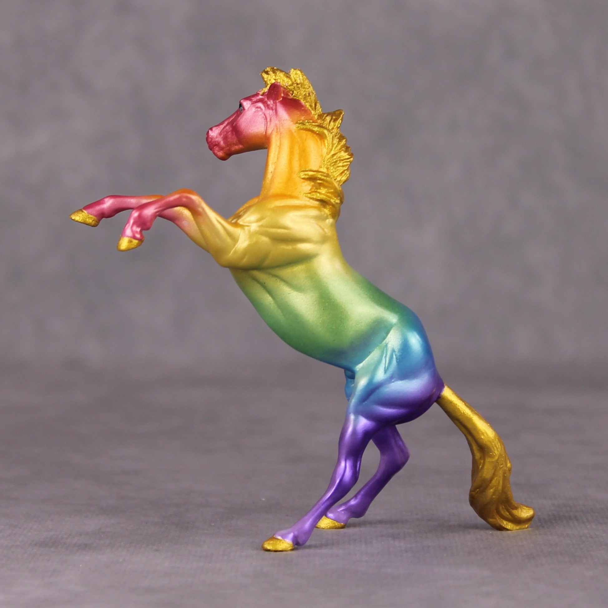 Vigilante Skit OOAK Deco Rainbow Rearing Chip By Erin Corbett Black Friday Surprise Random Drops