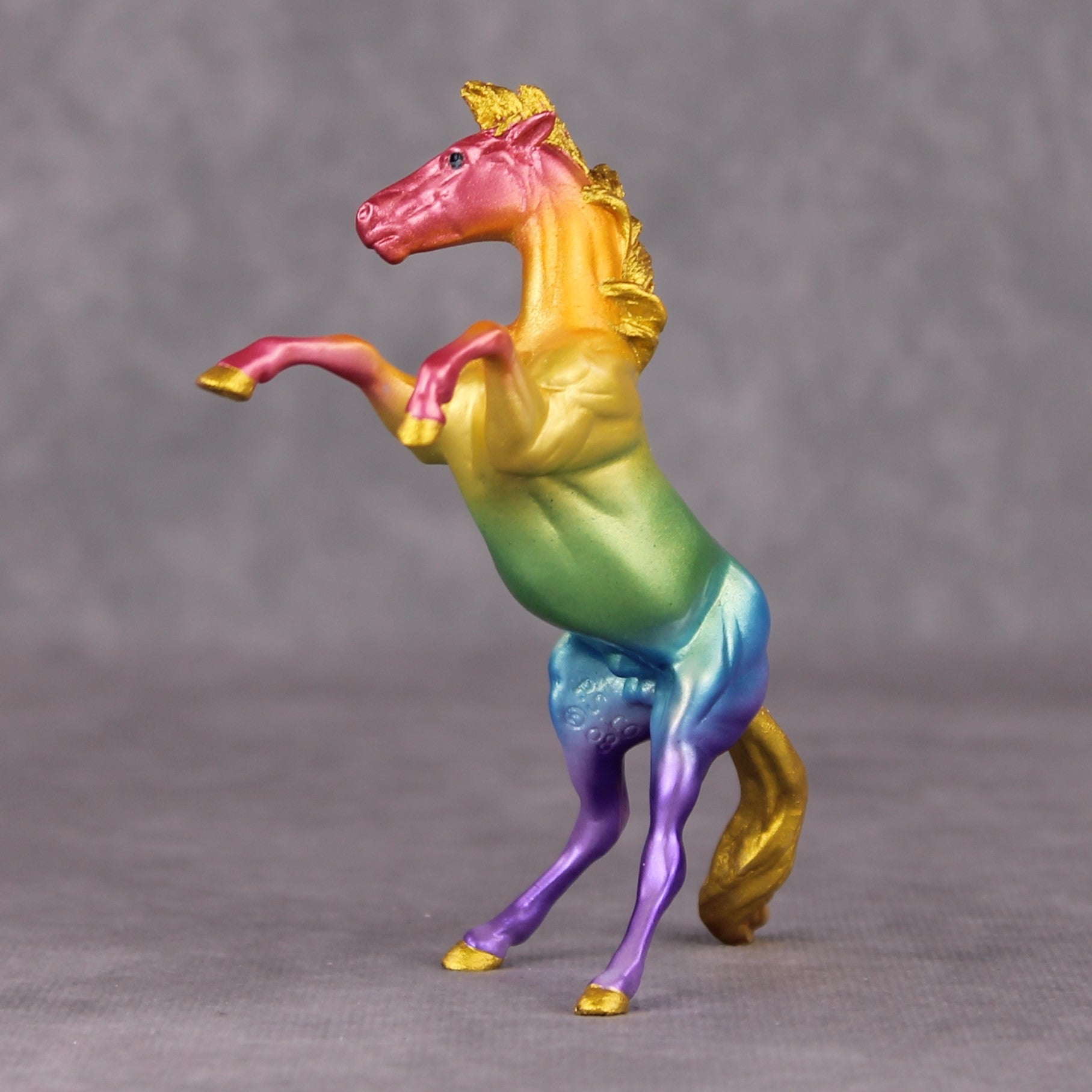 Vigilante Skit OOAK Deco Rainbow Rearing Chip By Erin Corbett Black Friday Surprise Random Drops