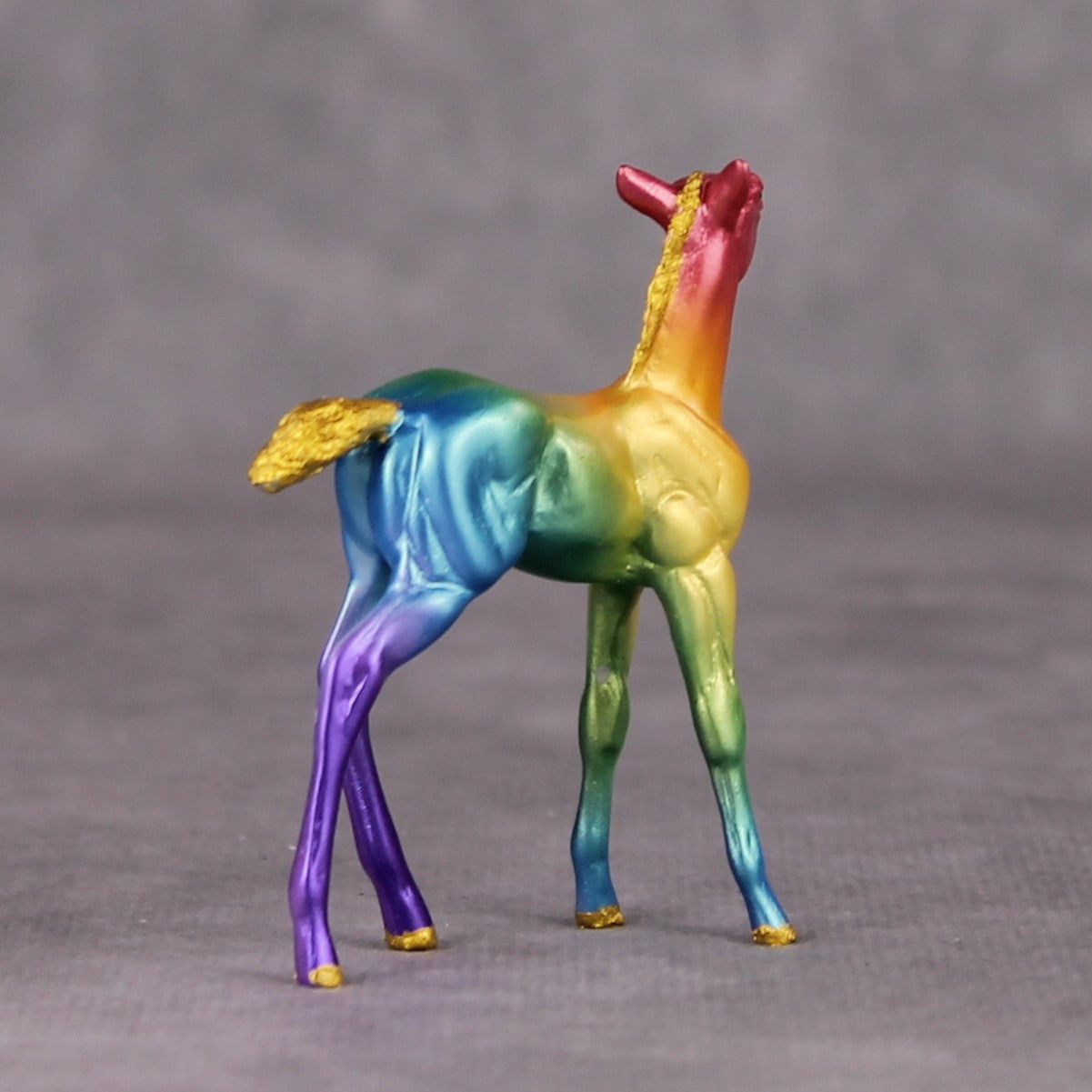 The Envelope OOAK Deco Rainbow Foal Chip By Erin Corbett Black Friday Surprise Random Drops