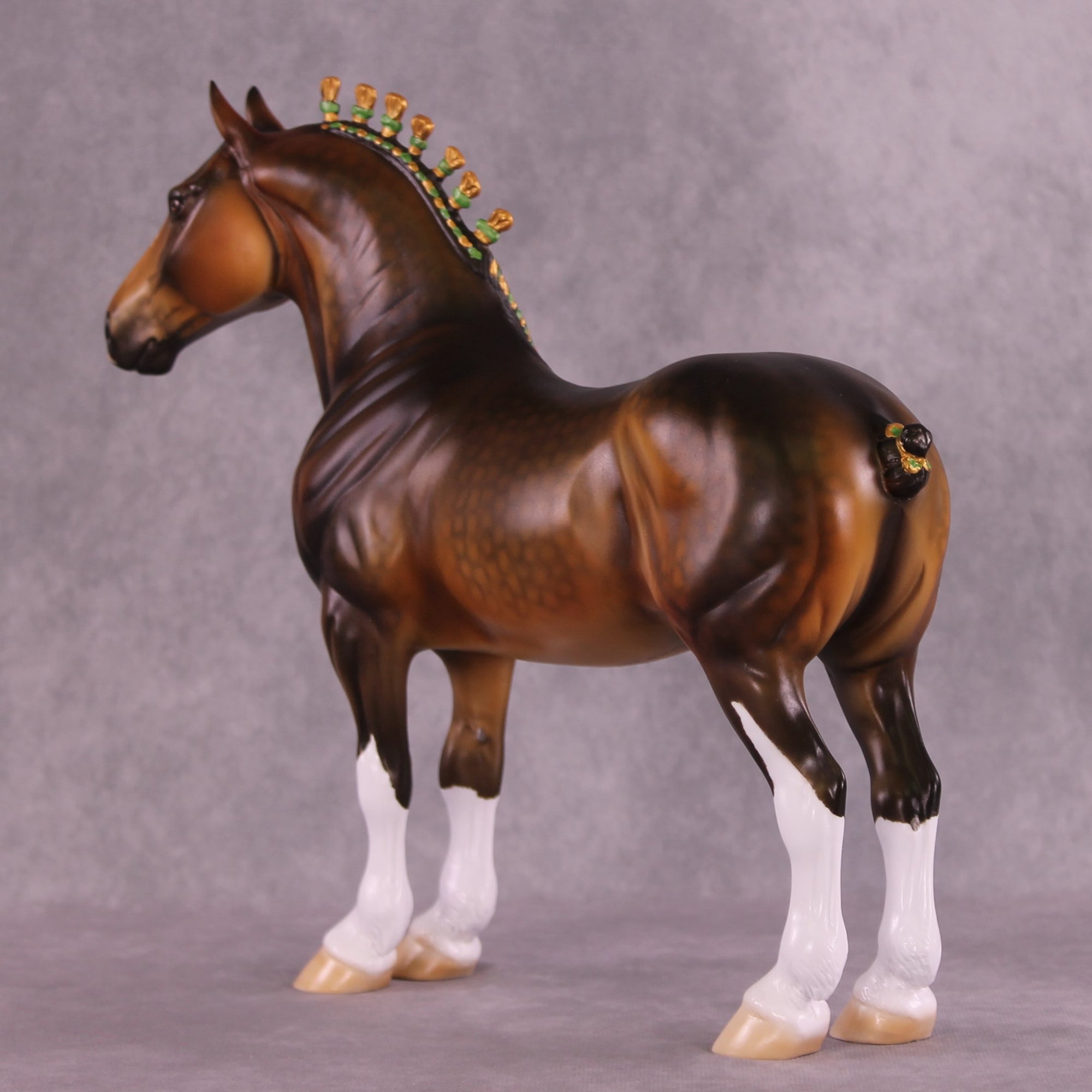 "Worchestershire" OOAK Standing Drafter by Dawn Quick EQ25