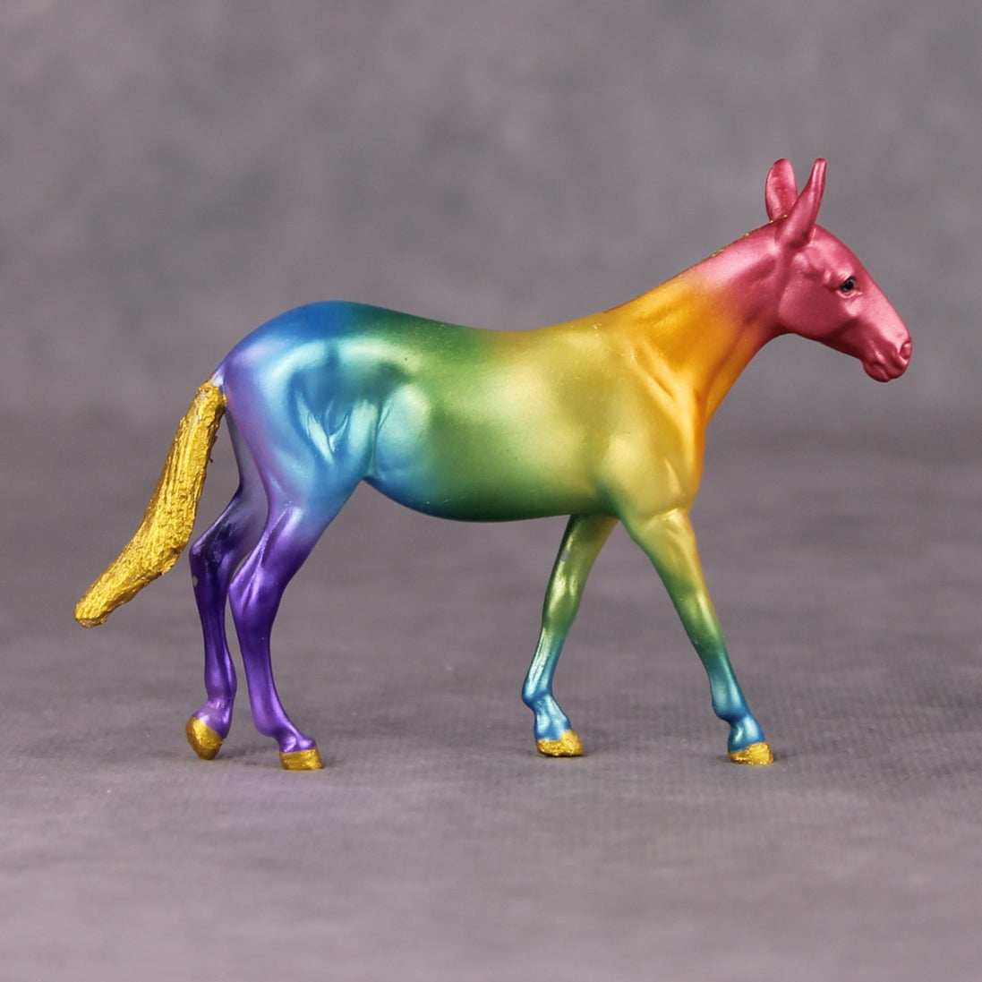 Thick As Thieves OOAK Deco Rainbow Mule Chip By Erin Corbett Black Friday Surprise Random Drops