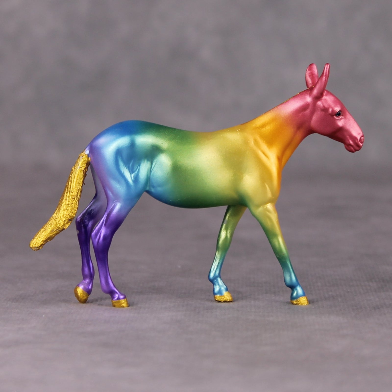 Thick As Thieves OOAK Deco Rainbow Mule Chip By Erin Corbett Black Friday Surprise Random Drops