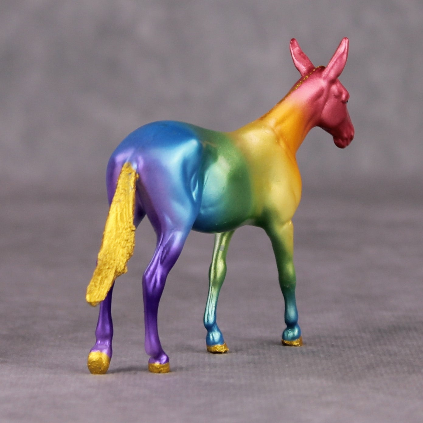 Thick As Thieves OOAK Deco Rainbow Mule Chip By Erin Corbett Black Friday Surprise Random Drops