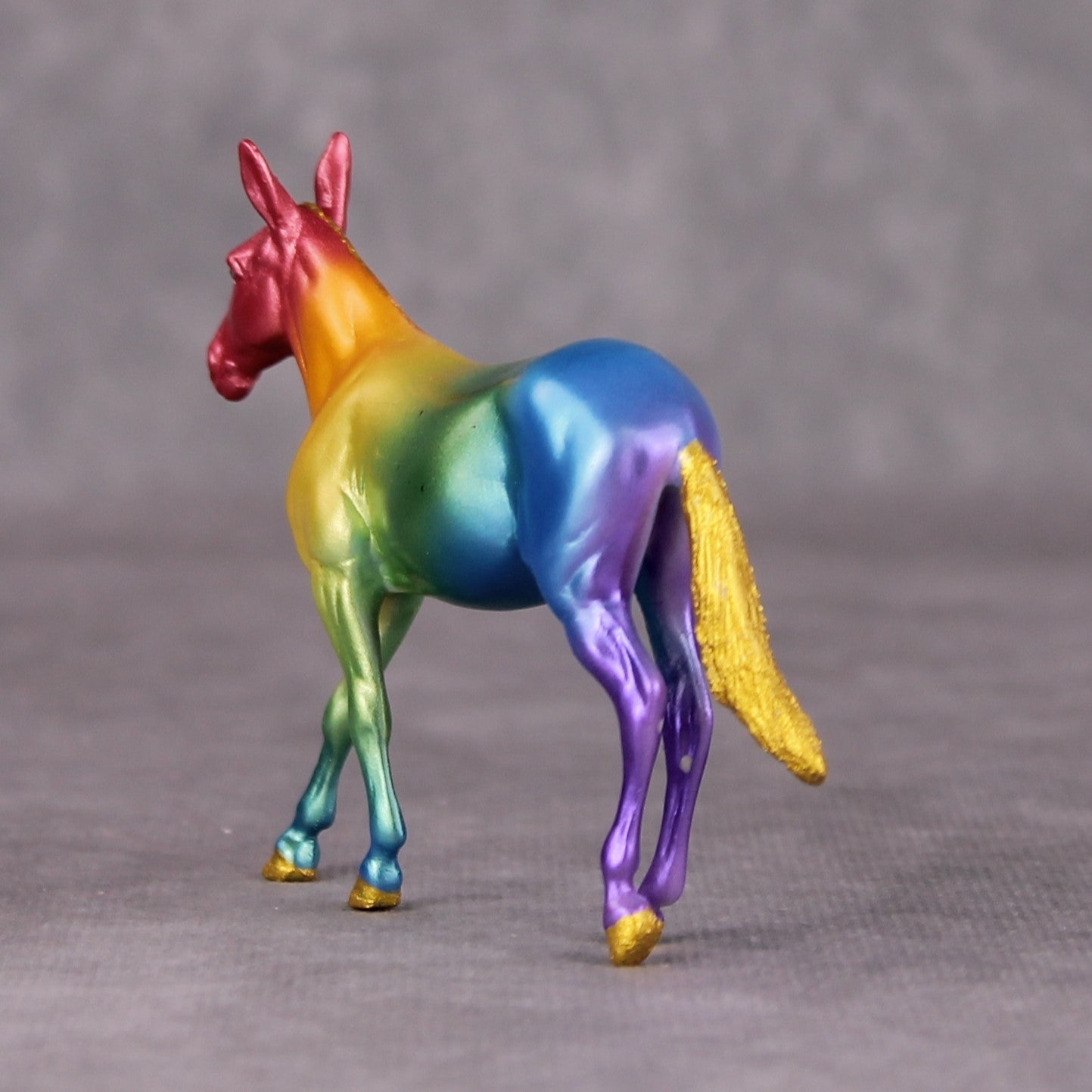 Thick As Thieves OOAK Deco Rainbow Mule Chip By Erin Corbett Black Friday Surprise Random Drops