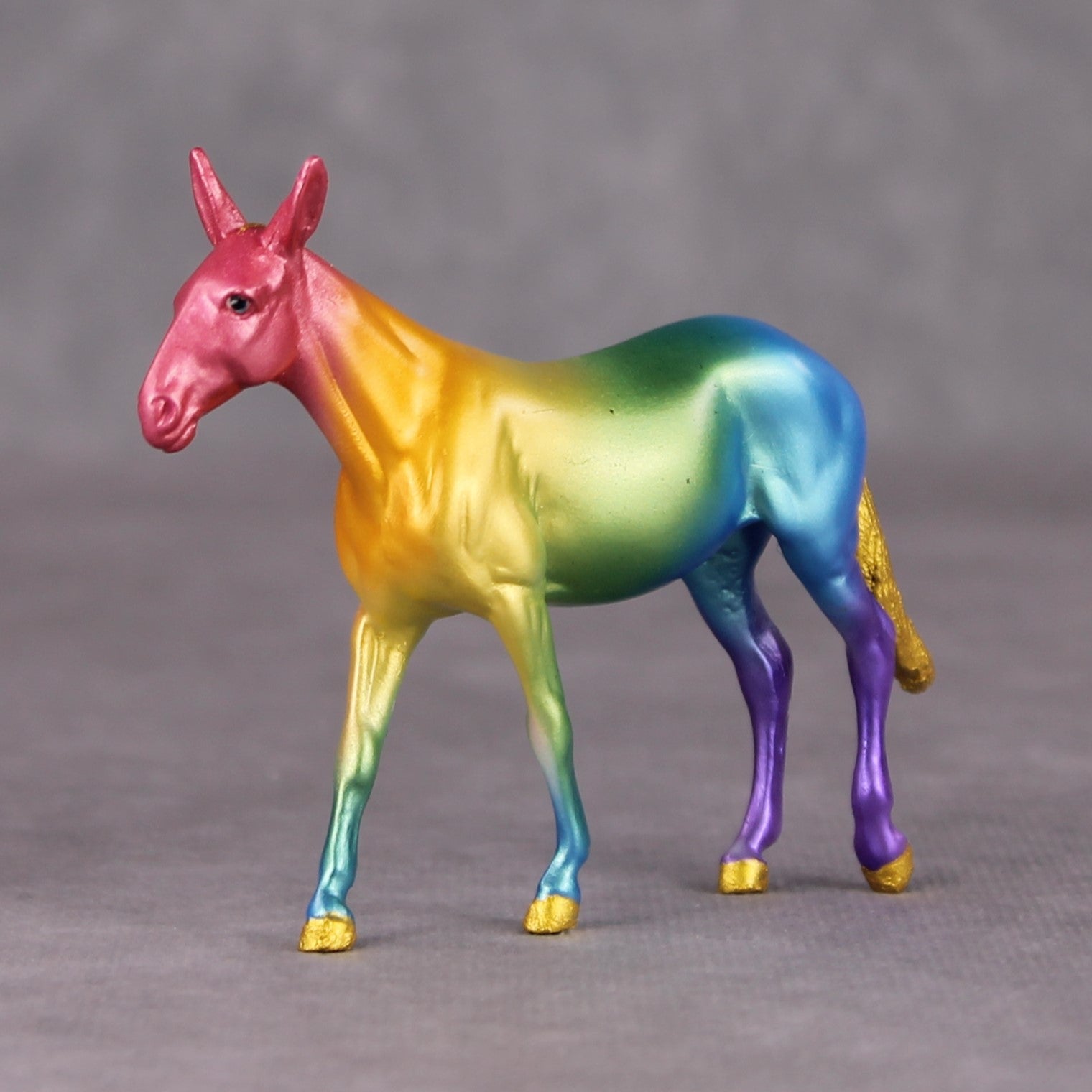 Thick As Thieves OOAK Deco Rainbow Mule Chip By Erin Corbett Black Friday Surprise Random Drops