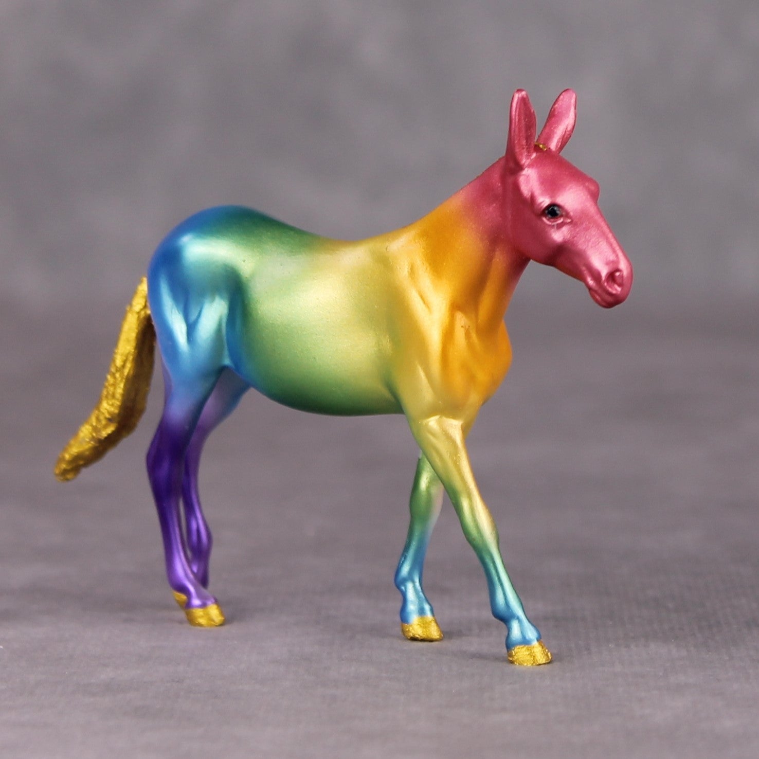 Thick As Thieves OOAK Deco Rainbow Mule Chip By Erin Corbett Black Friday Surprise Random Drops