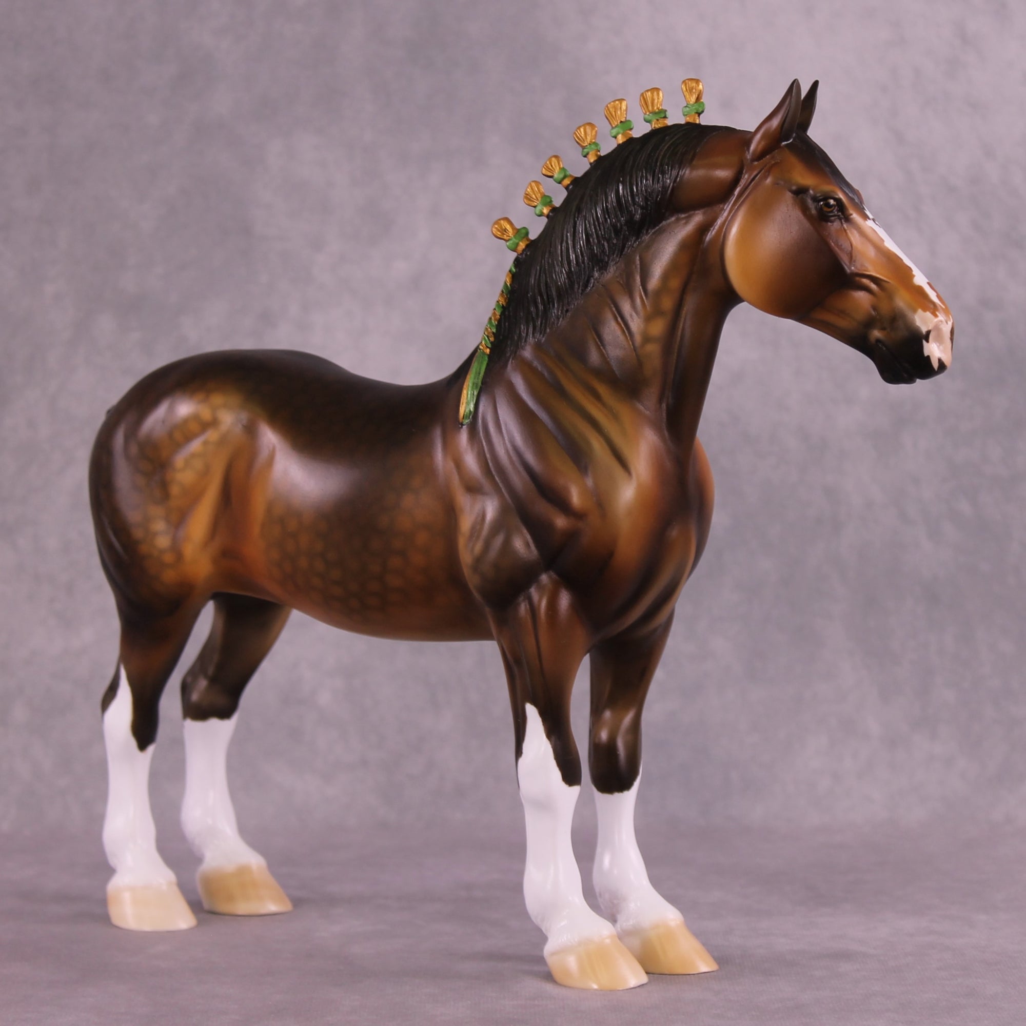 "Worchestershire" OOAK Standing Drafter by Dawn Quick EQ25