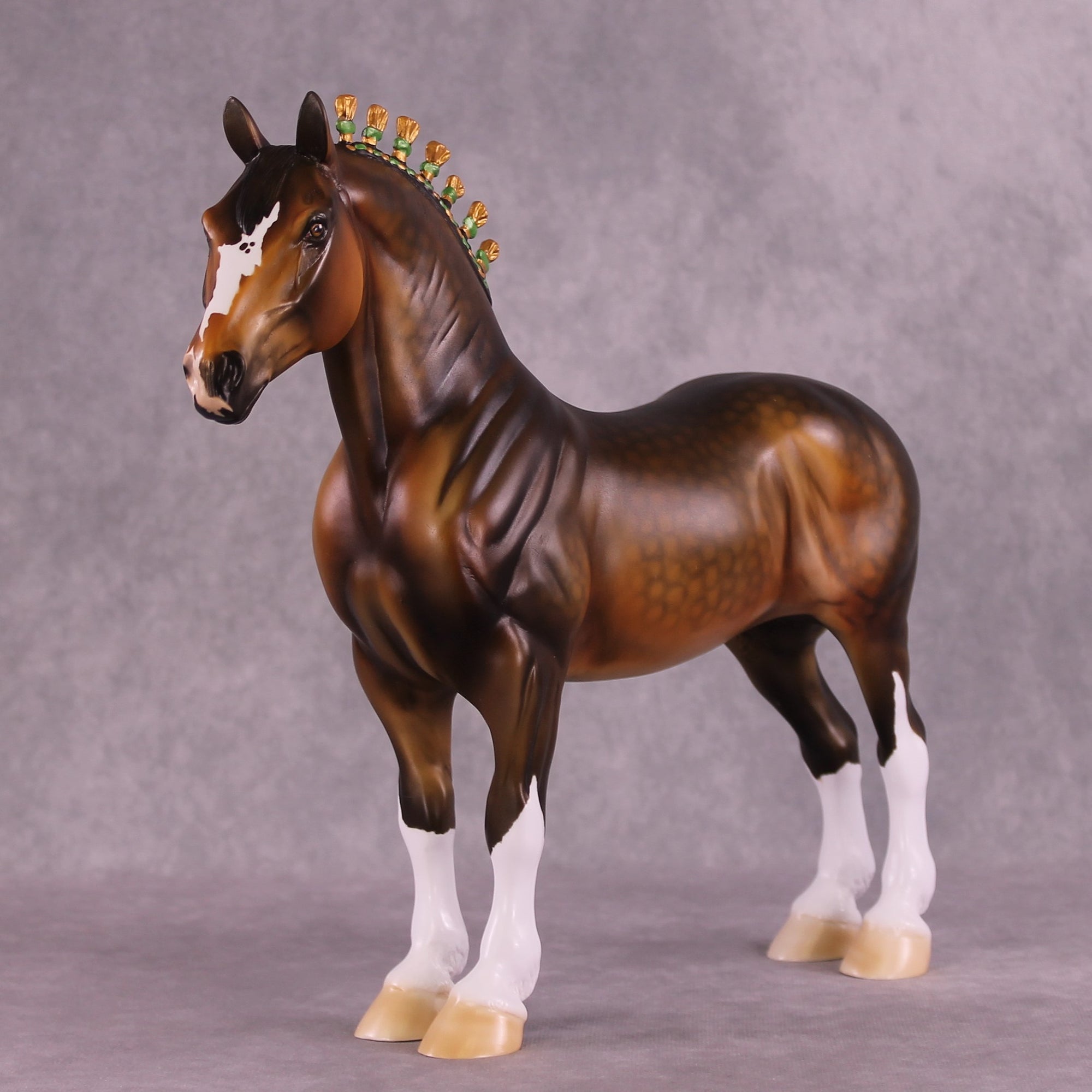 "Worchestershire" OOAK Standing Drafter by Dawn Quick EQ25