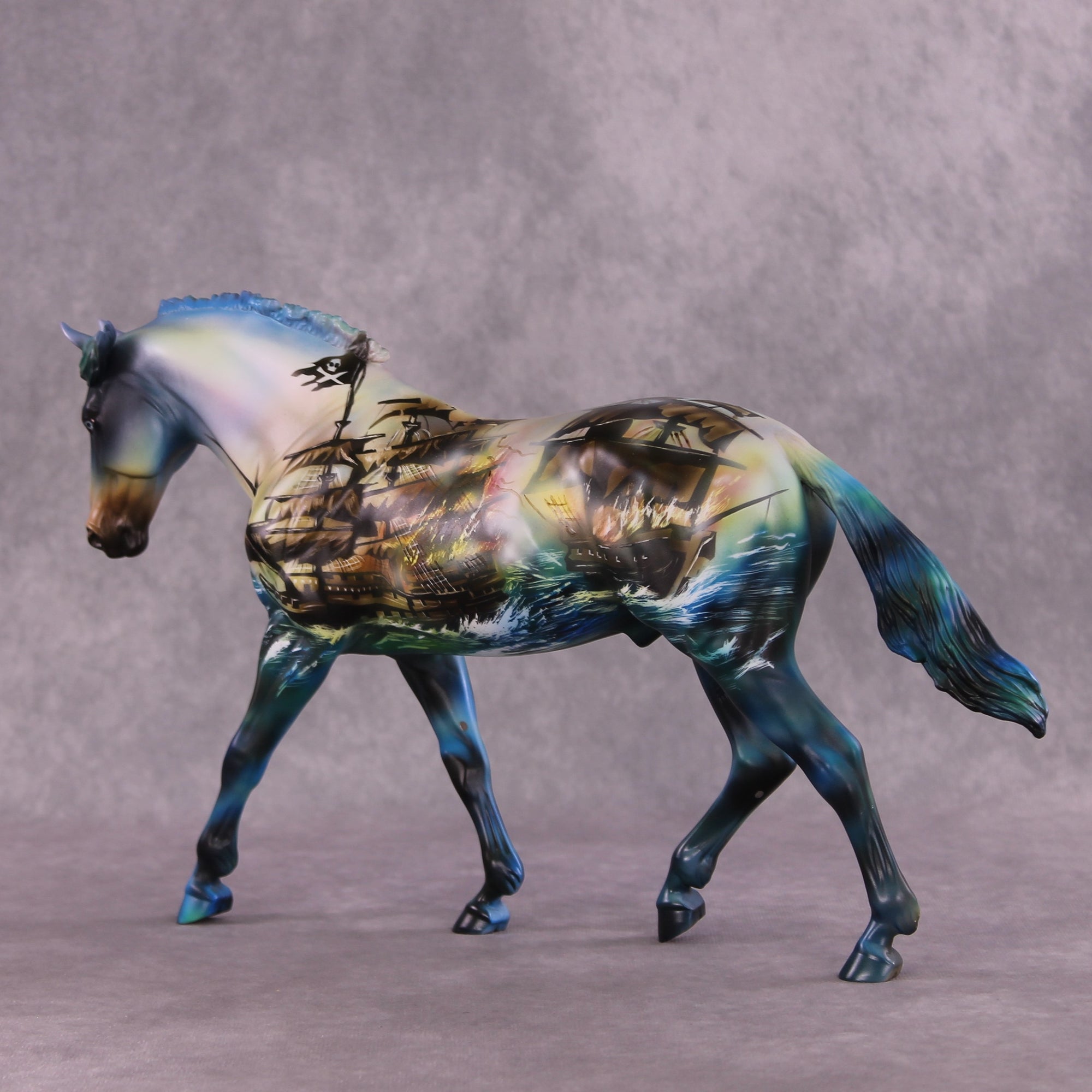 &quot;Captain&quot;  OOAK FCM Irish Draught by Kike Duarte