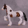 &quot;Sir Trottington&quot; OOAK FCM Trotting Drafter by Dawn Quick EQ25