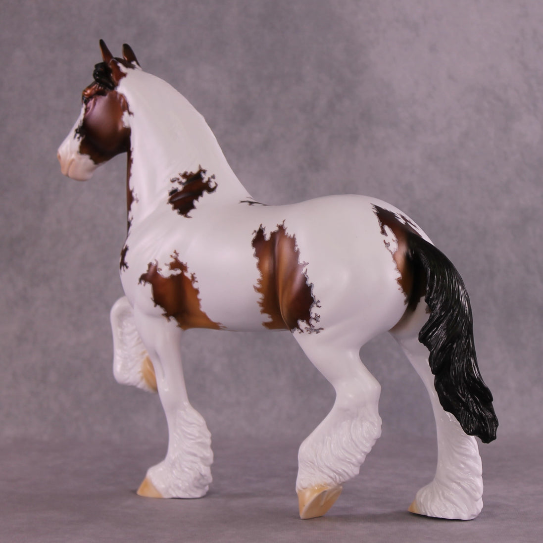 "Sir Trottington" OOAK FCM Trotting Drafter by Dawn Quick EQ25