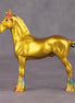 Don't Get Sad, Get Even OOAK Gold with Rainbow Mane & Tail Draft Chip By Erin Corbett and Jess Hamill HS24