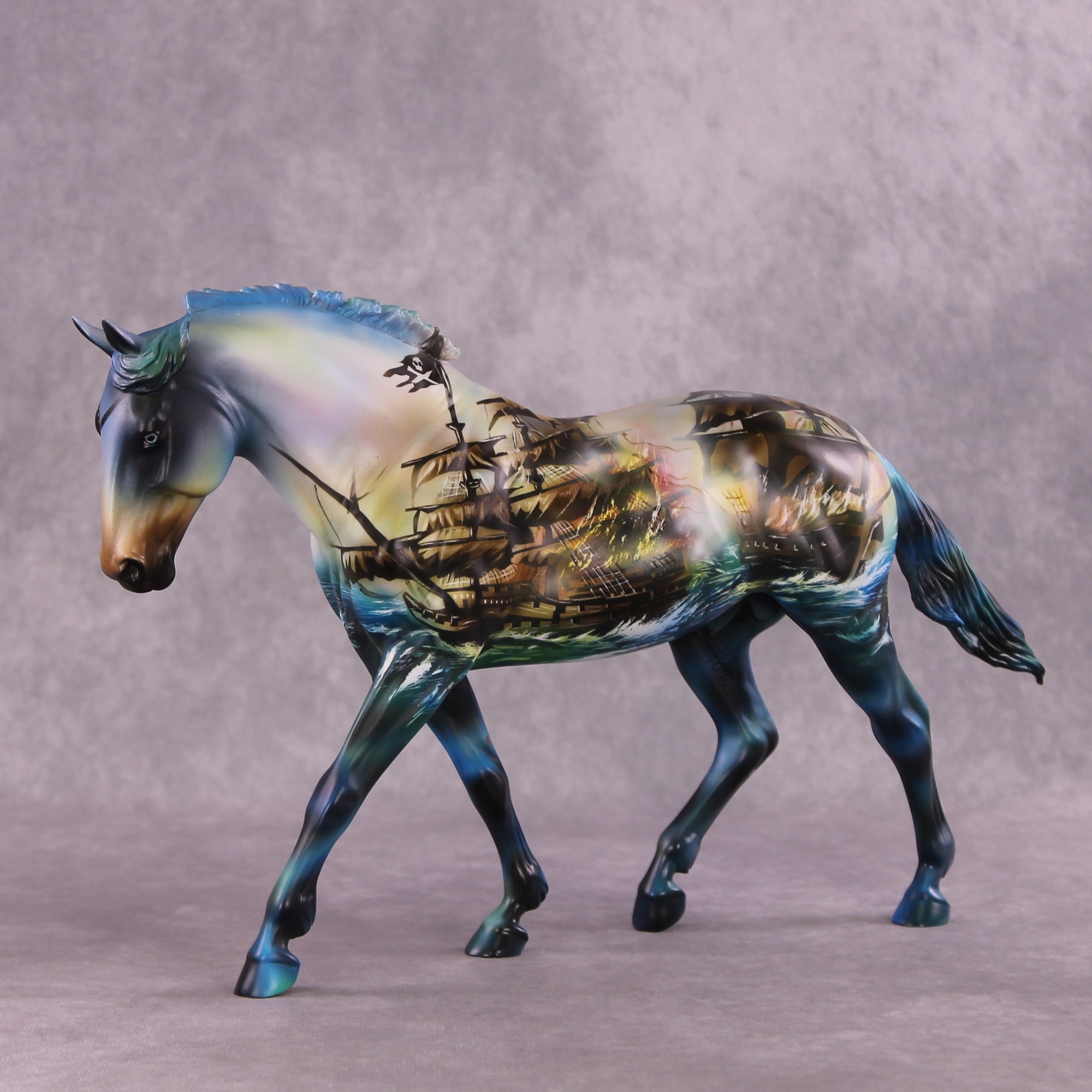 &quot;Captain&quot;  OOAK FCM Irish Draught by Kike Duarte