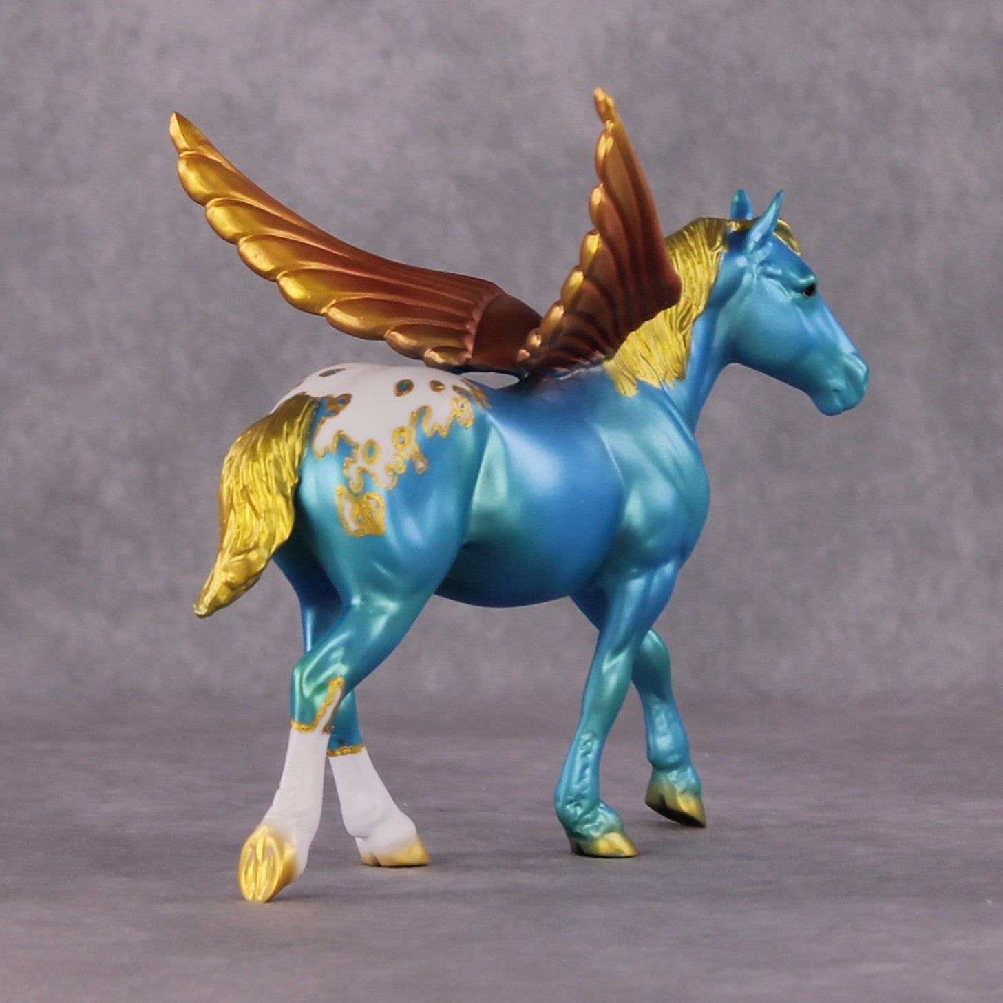 "Keanu Charles Reeves" OOAK FCM Pebble Draft By Erin Corbett