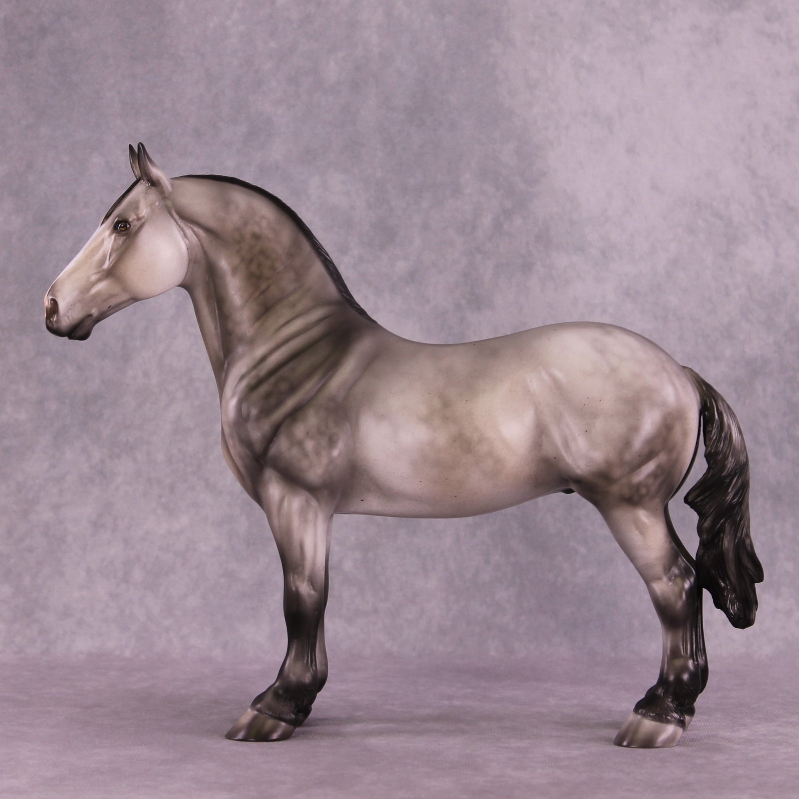 "Touch Corn" OOAK FCM Standing Drafter by Julie Keim EQ25