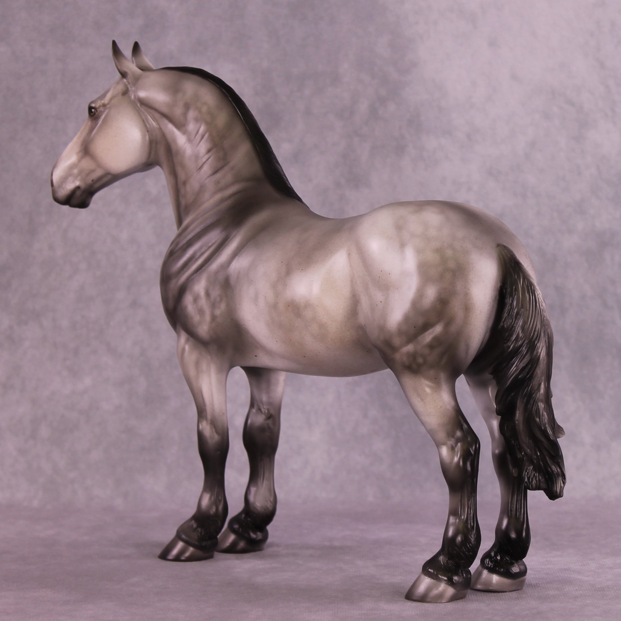 "Touch Corn" OOAK FCM Standing Drafter by Julie Keim EQ25