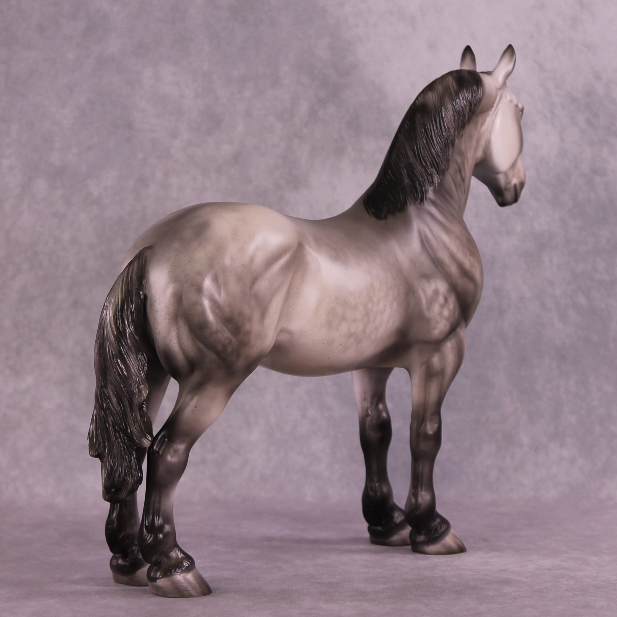 "Touch Corn" OOAK FCM Standing Drafter by Julie Keim EQ25